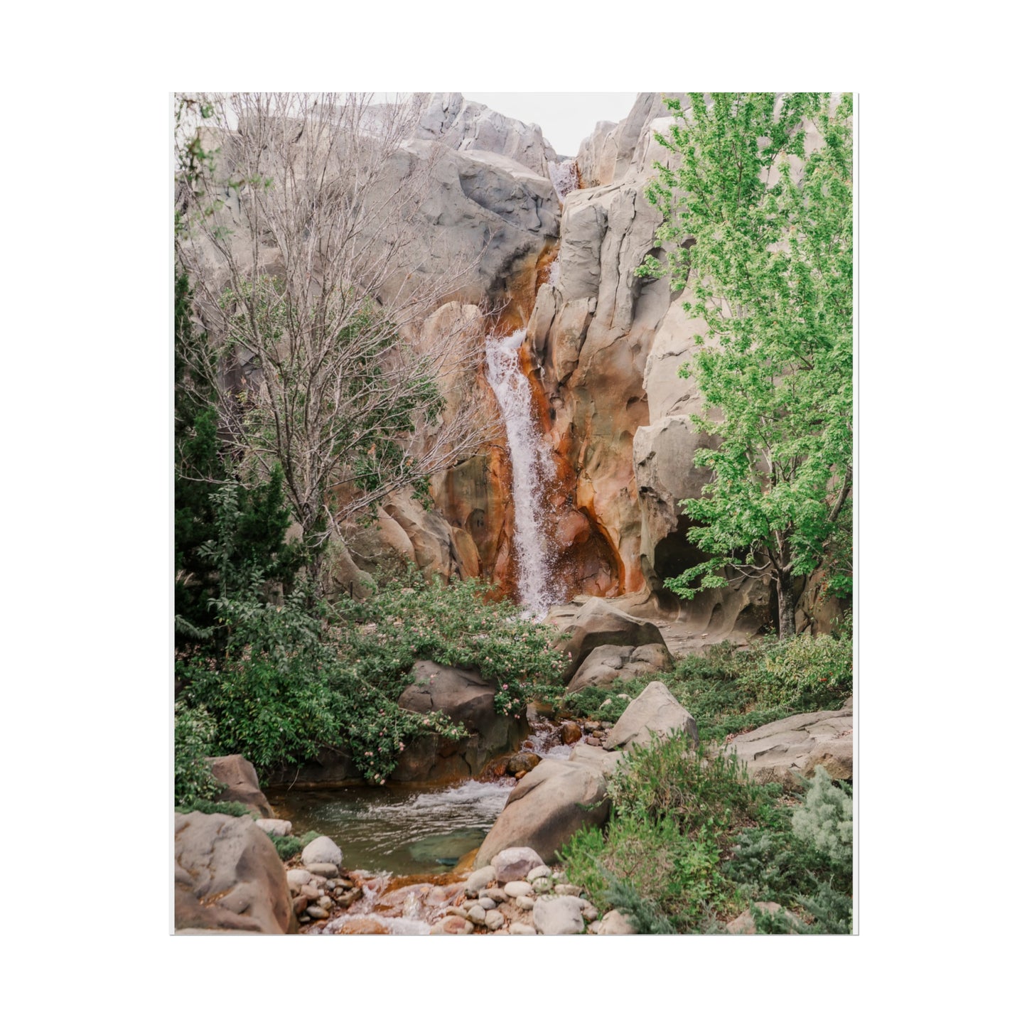 French Waterfall - Unframed Print