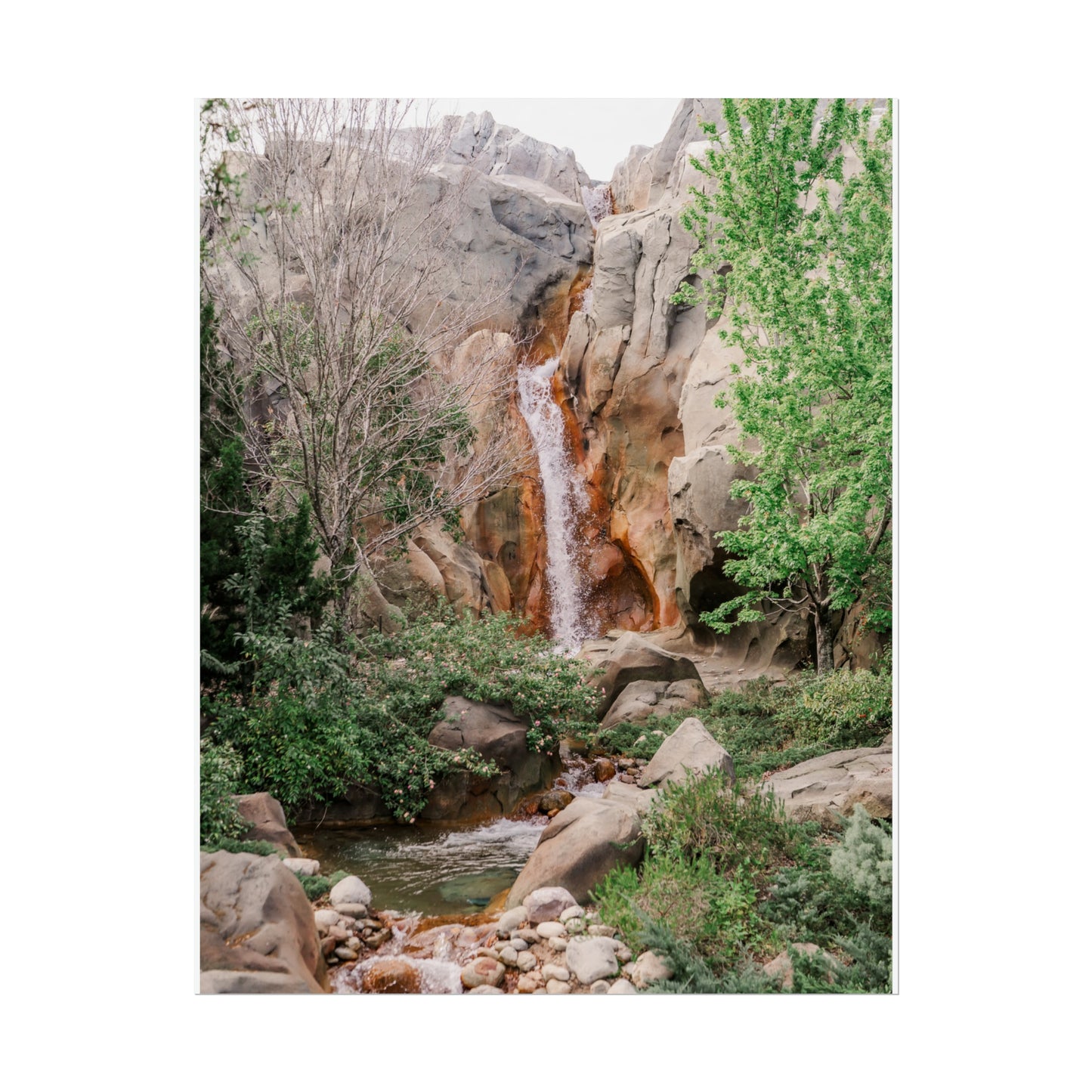 French Waterfall - Unframed Print