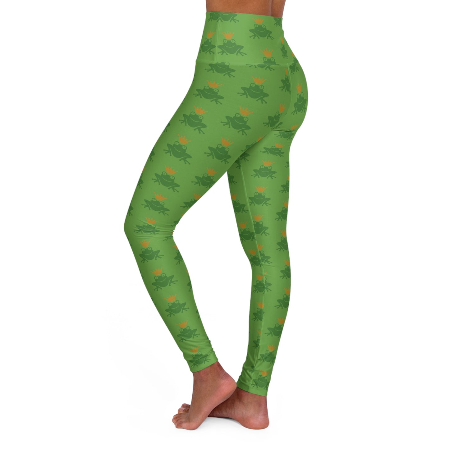 Green The Princess & The Frog | Tiana's Bayou Adventure Frog Leggings