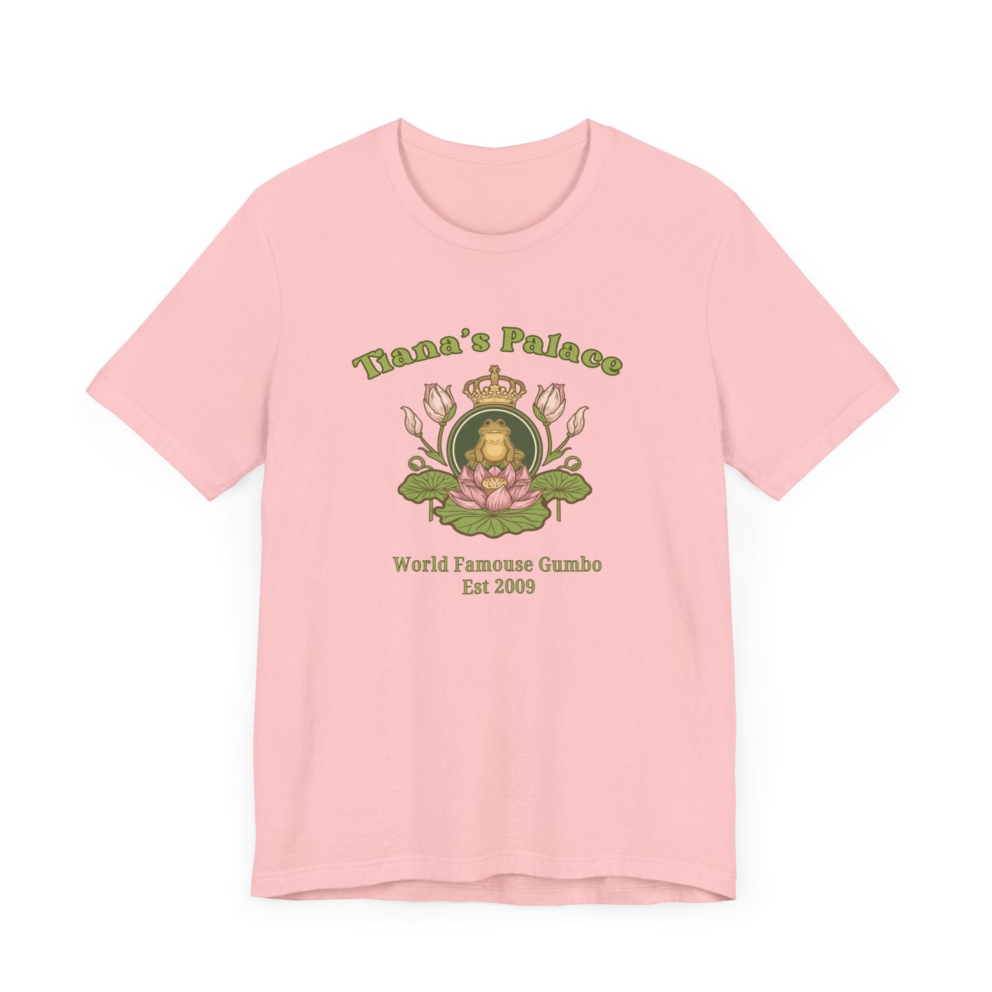 Tiana's Palace Frog Prince Logo T-Shirt