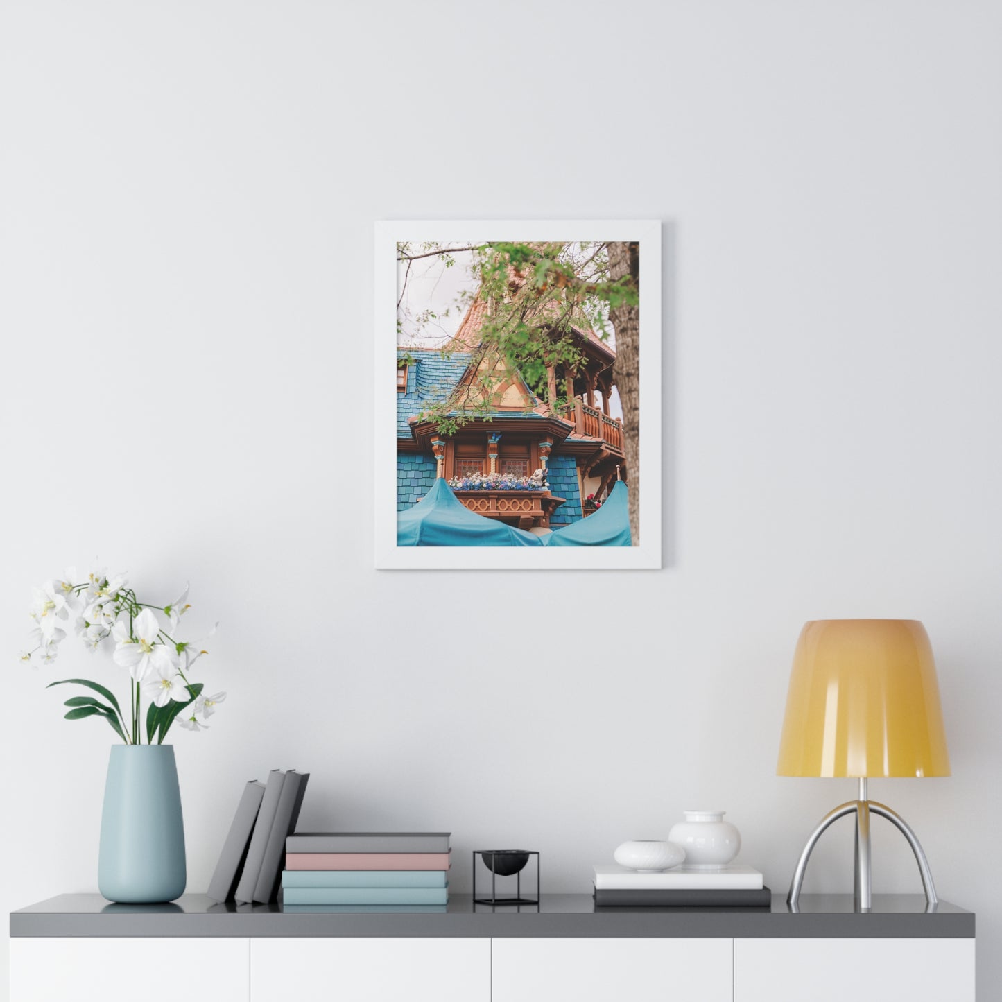 Wooden Boy's Home - Framed Print