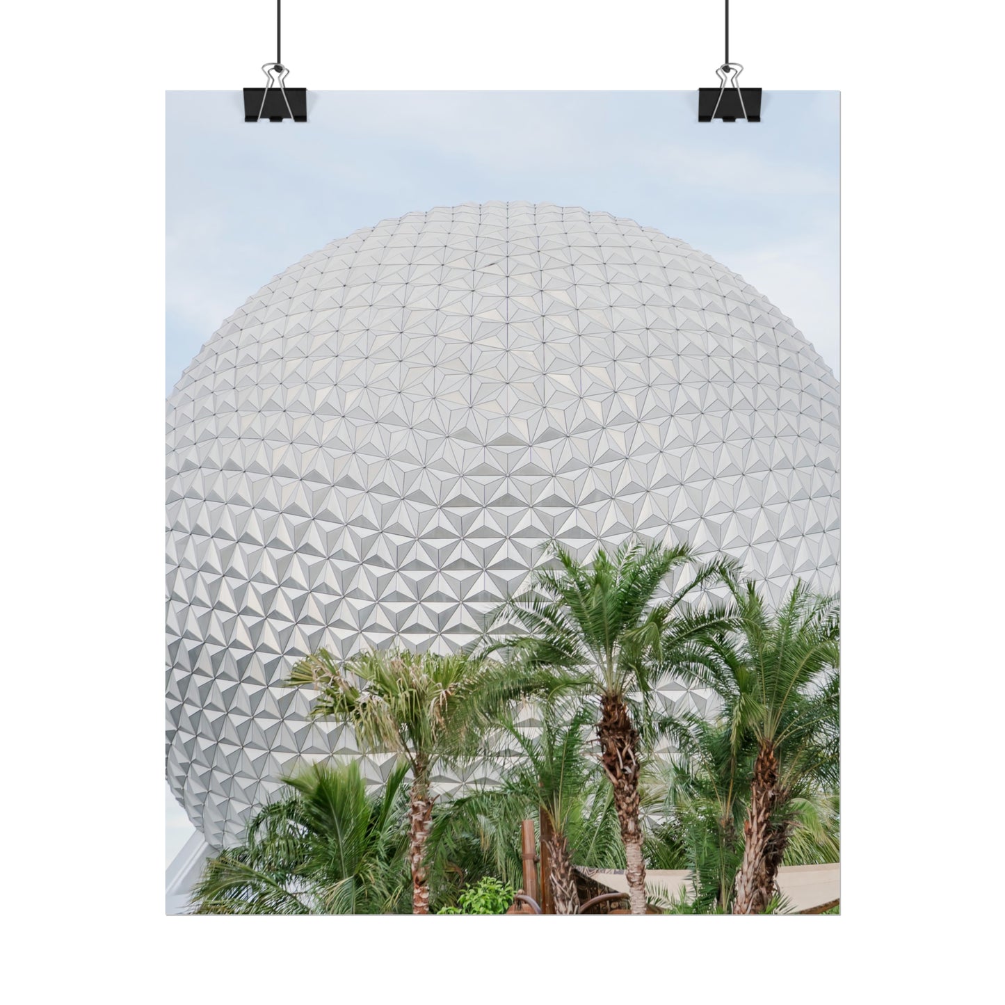 Tropical Golf Ball - Unframed Print