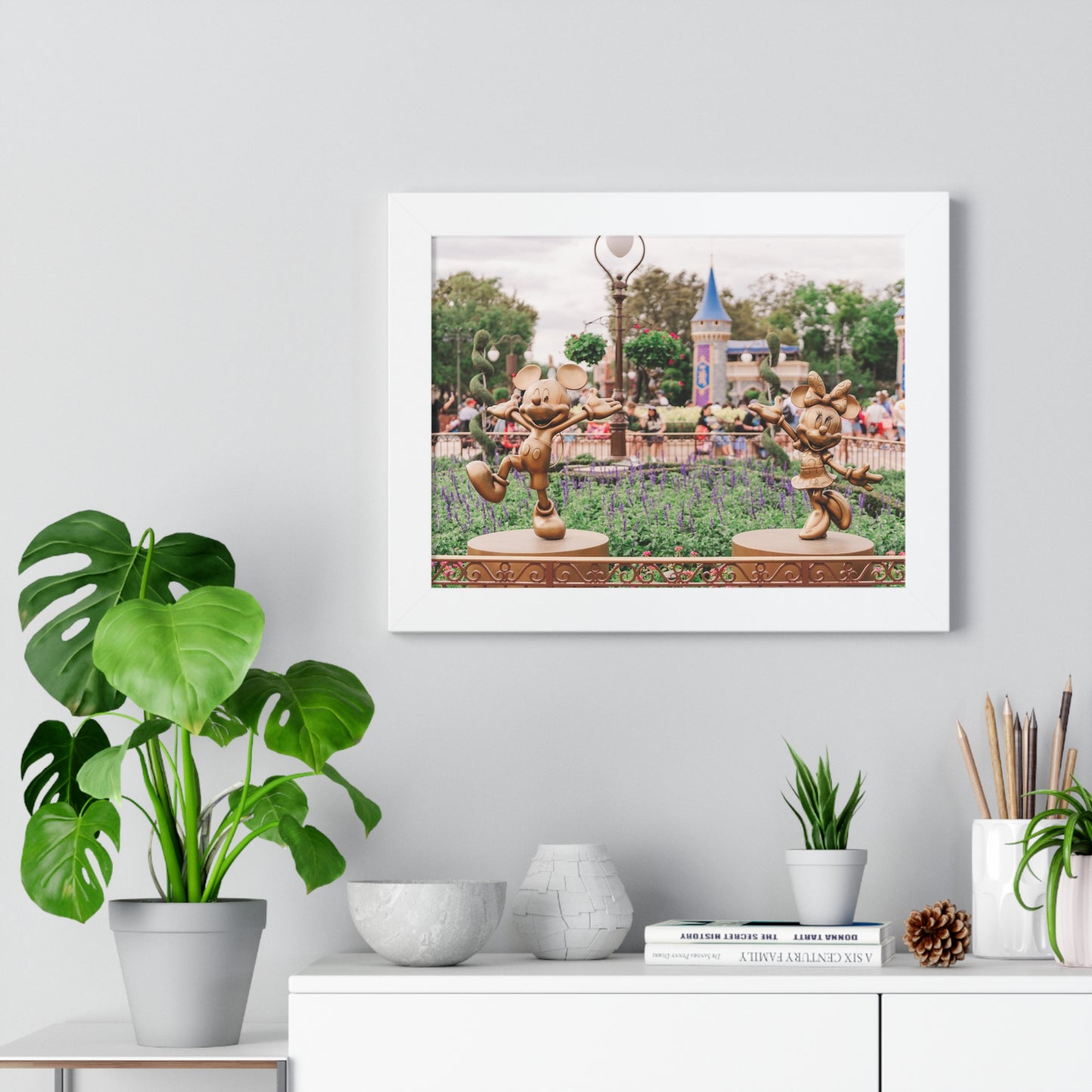 Golden Mice - Framed Print