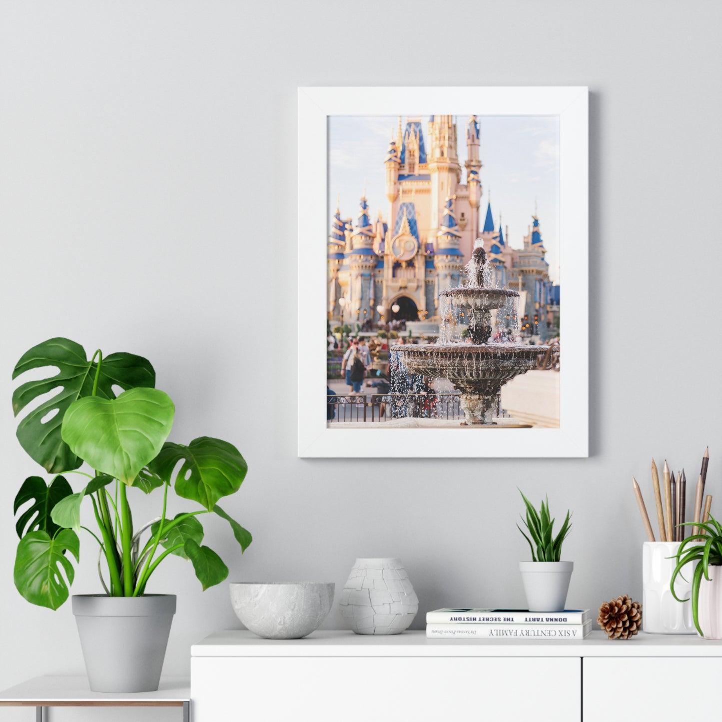 Magic Fountain - Framed Print