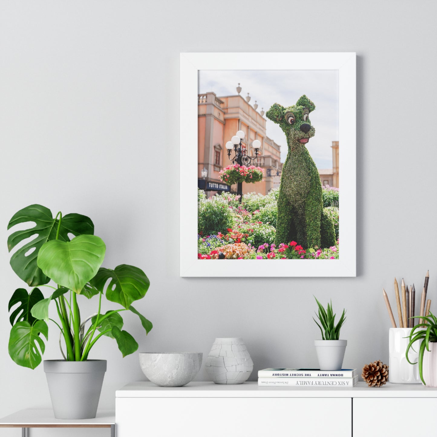 Flower Tramp - Framed Print