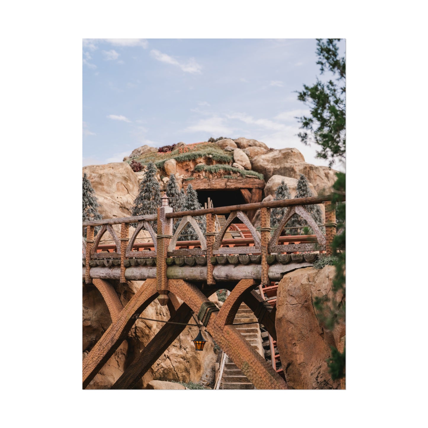 The Mine - Unframed Print