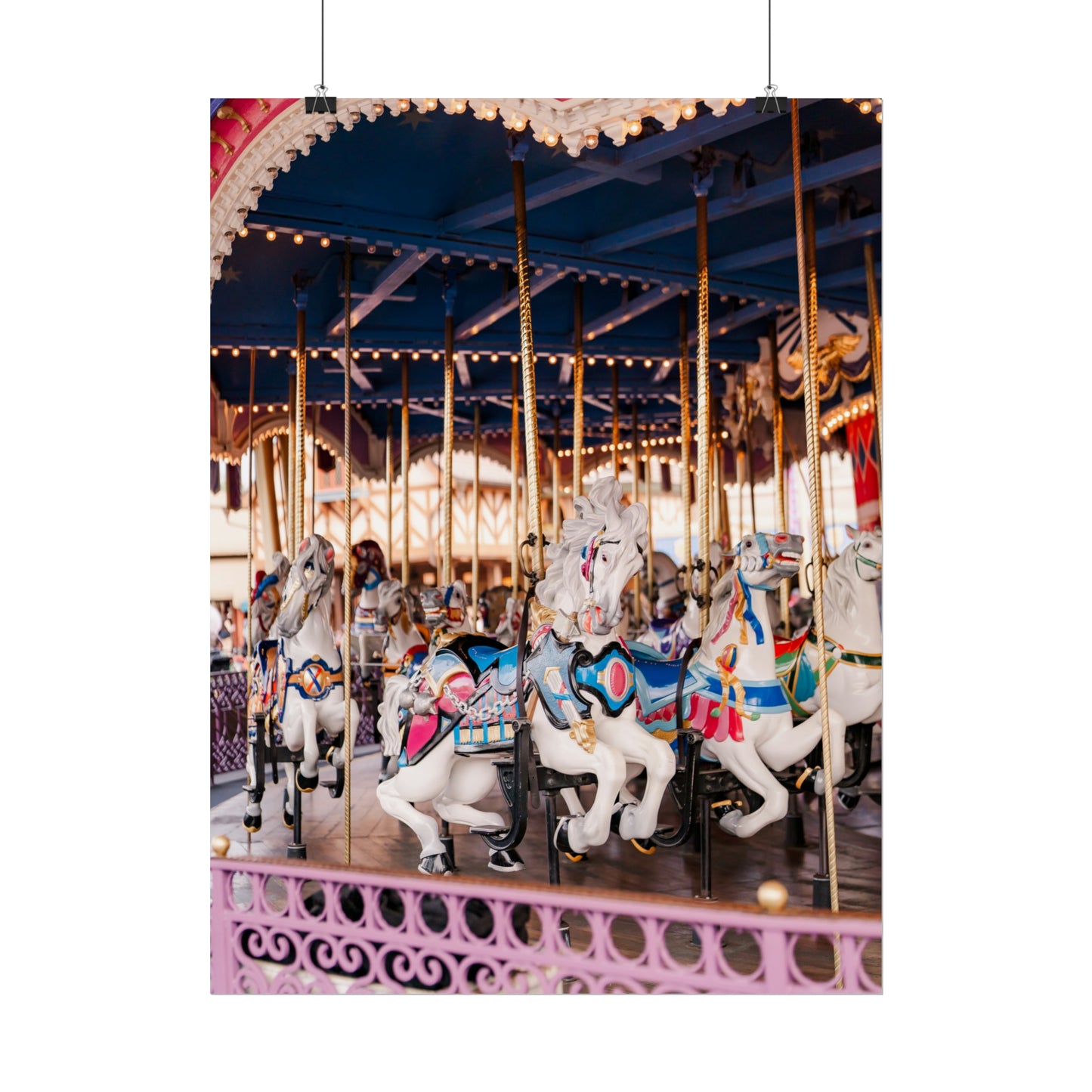 Carousel Magic - Unframed Print