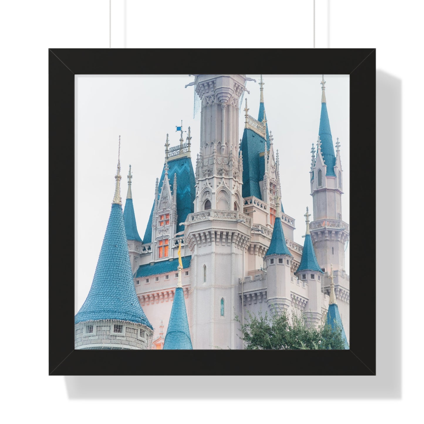 Retro Castle Colors - Framed Print