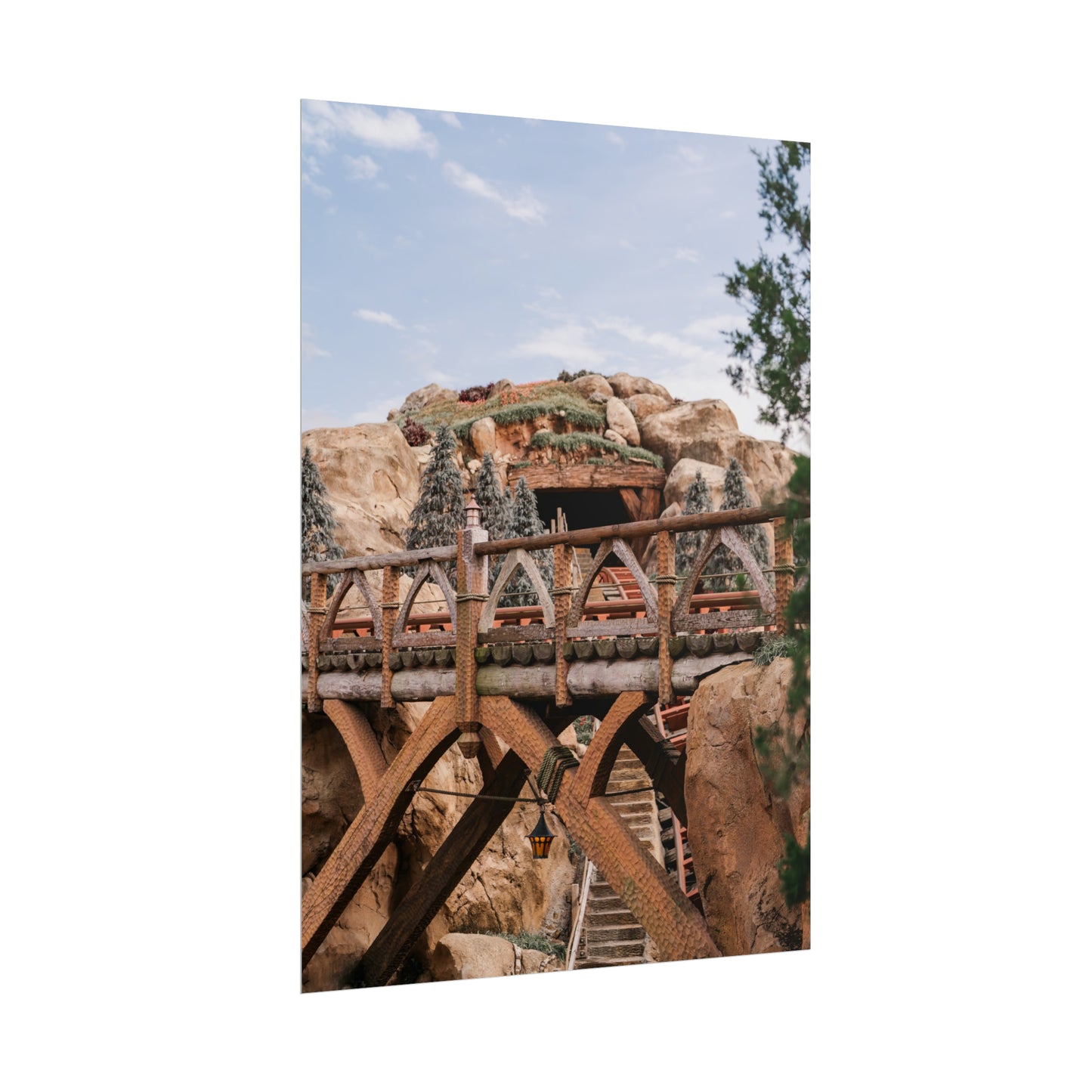 The Mine - Unframed Print