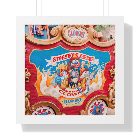 Circus Caravan - Framed Print