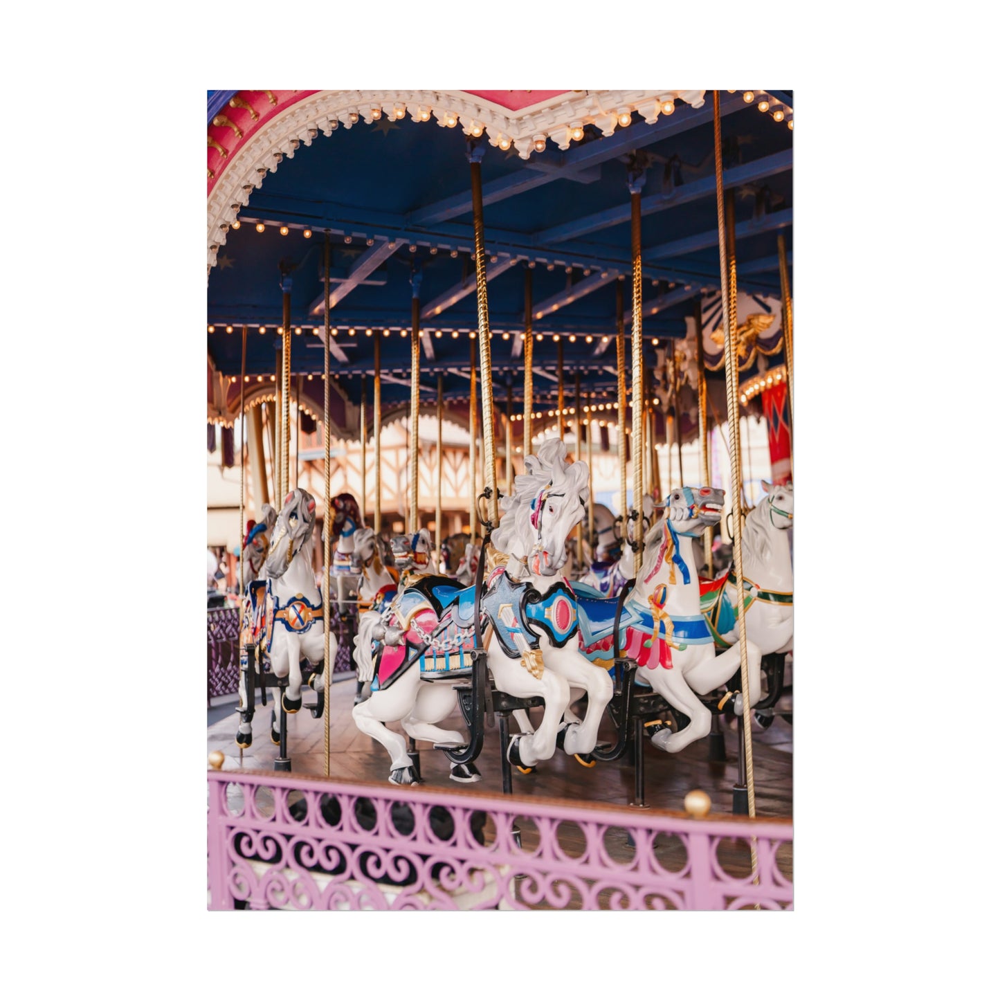 Carousel Magic - Unframed Print