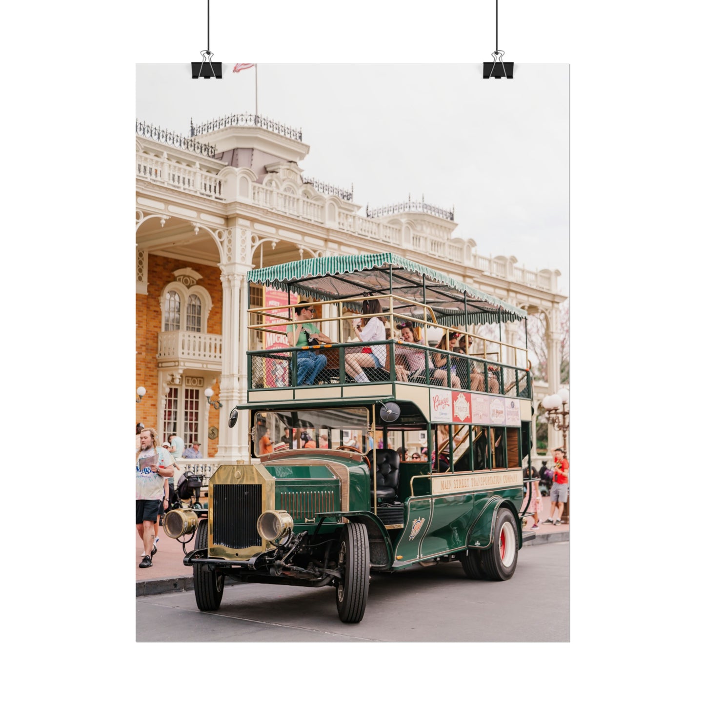 Main Street Transportation - Unframed Print