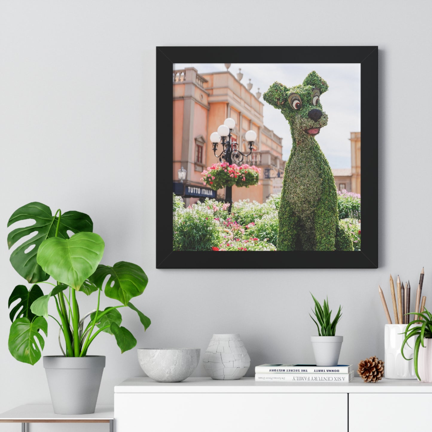 Flower Tramp - Framed Print