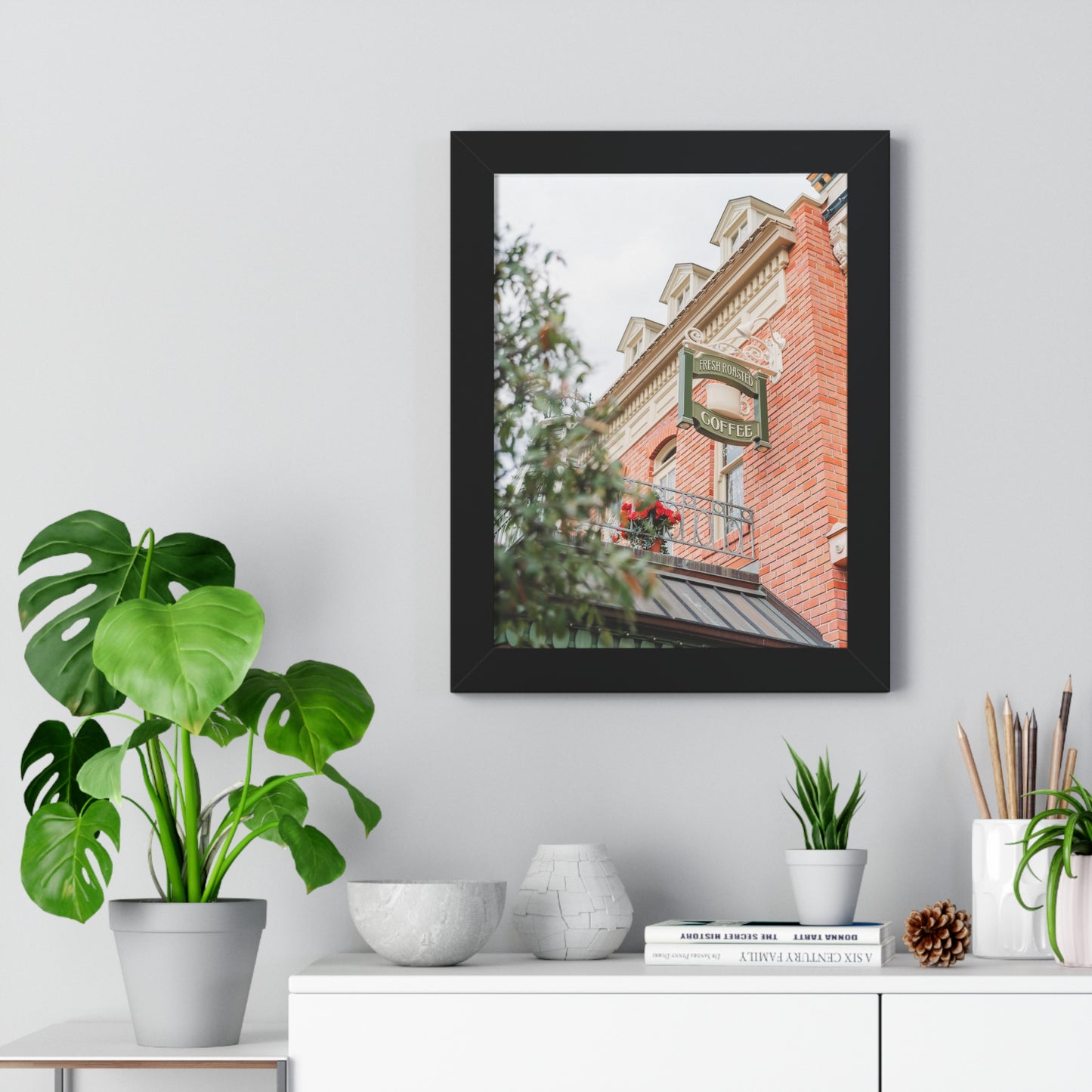 Heaven is on Main Street - Framed Print