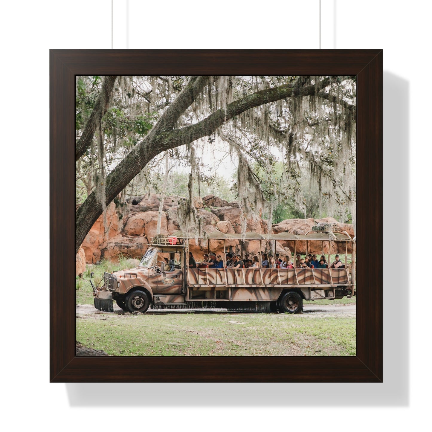 The Animal Realm Safari - Framed Print