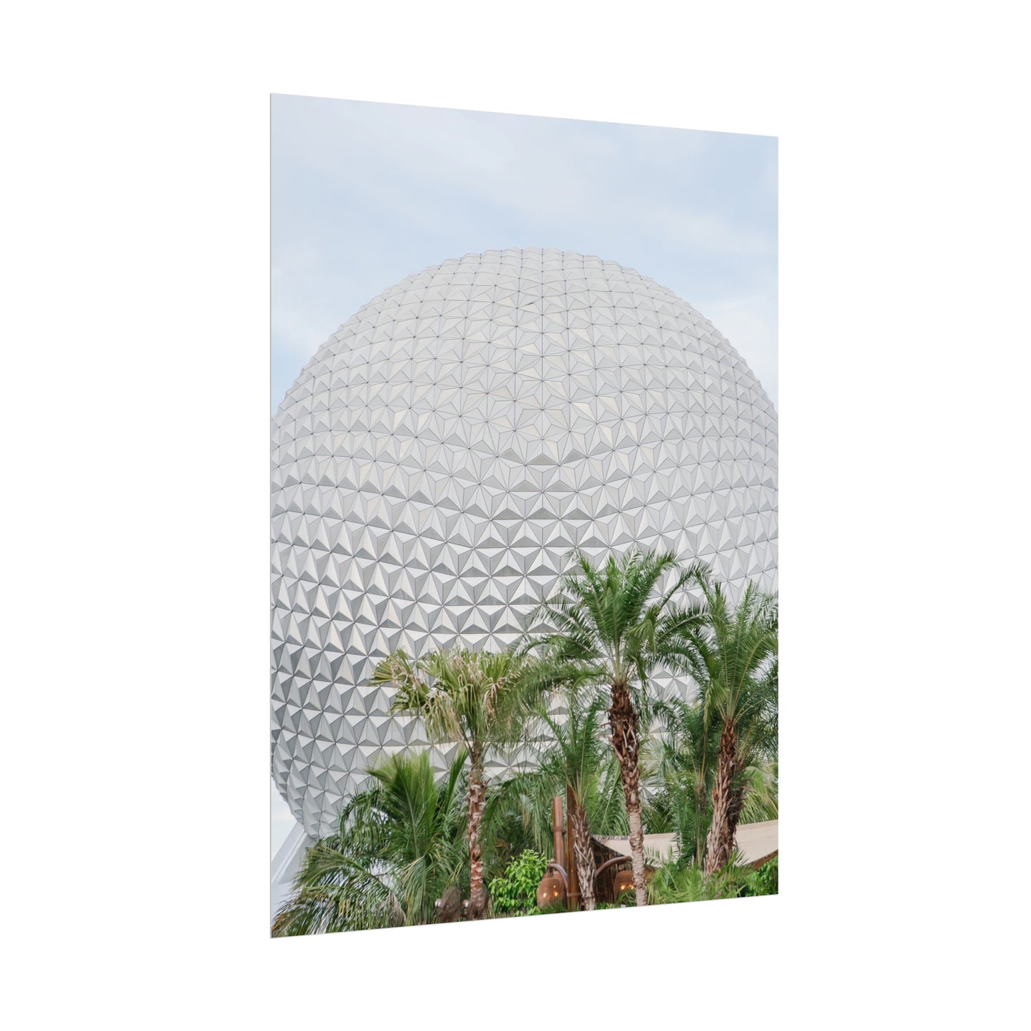 Tropical Golf Ball - Unframed Print