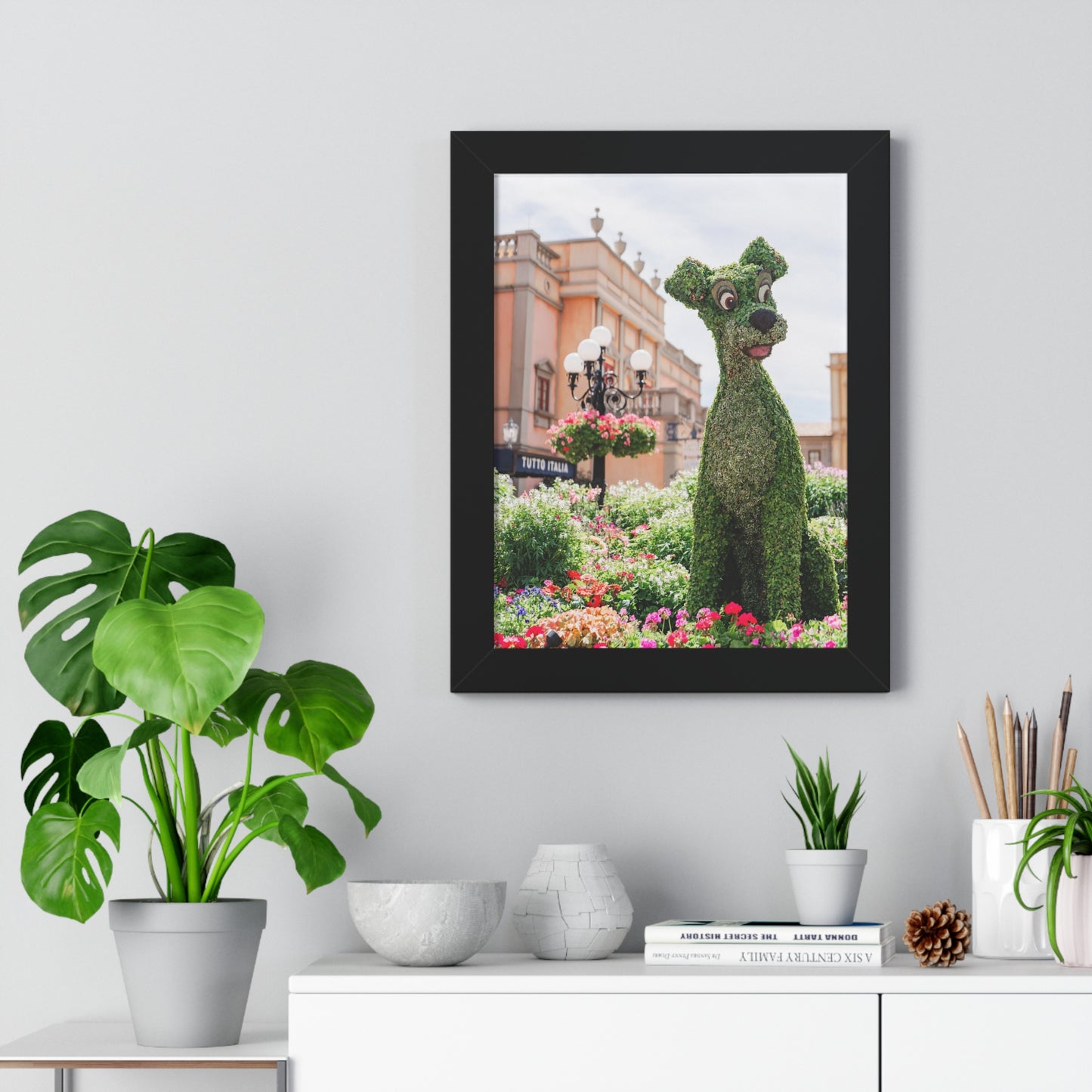 Flower Tramp - Framed Print