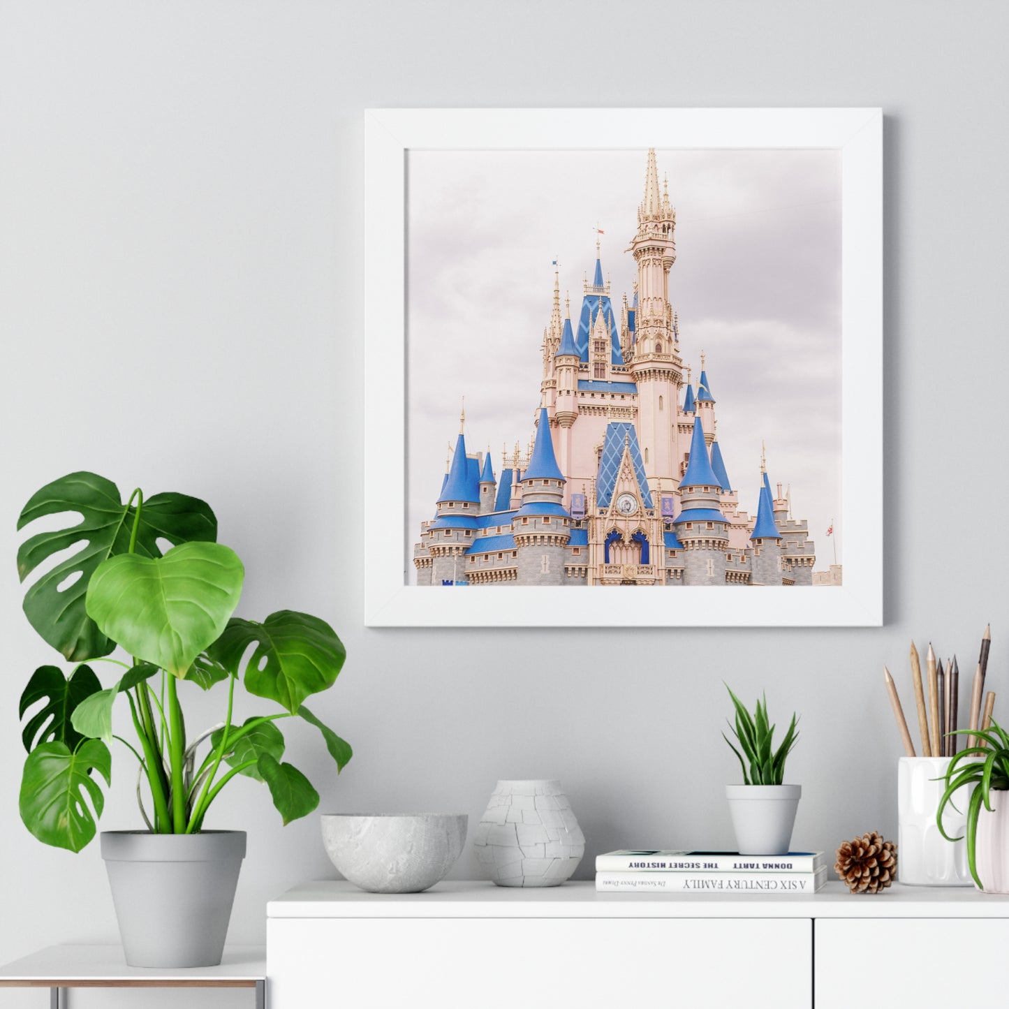 The Most Magical Place on Earth - Framed Print