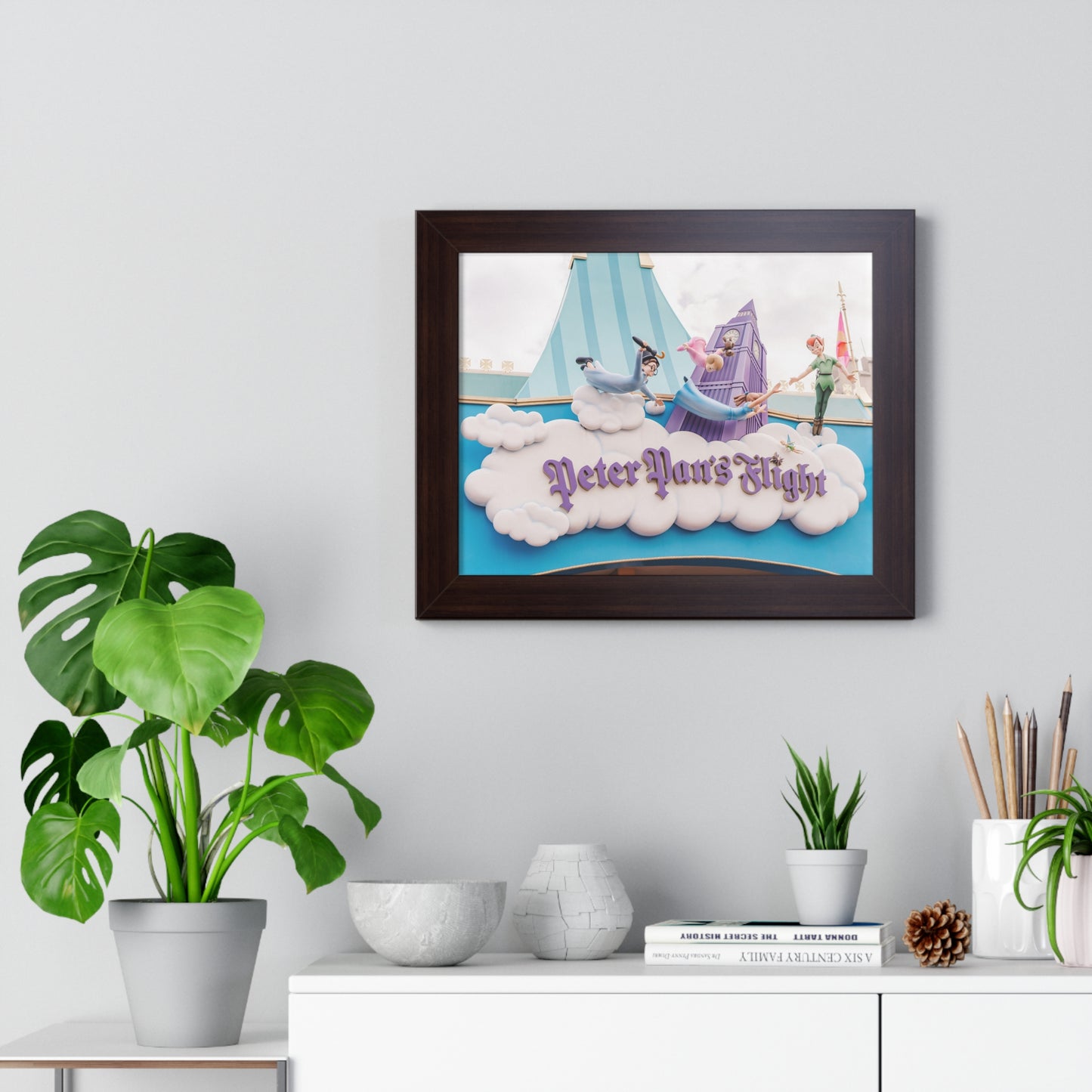 Flying Boy Print WDW