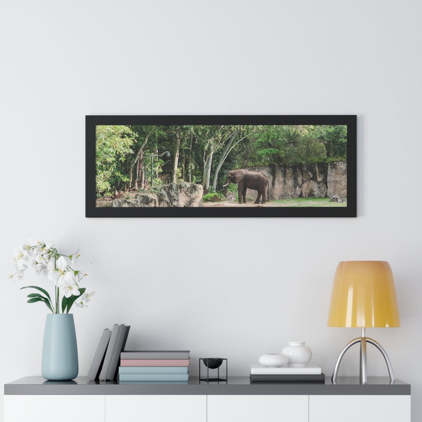 Kingdom Elephant - Framed Print