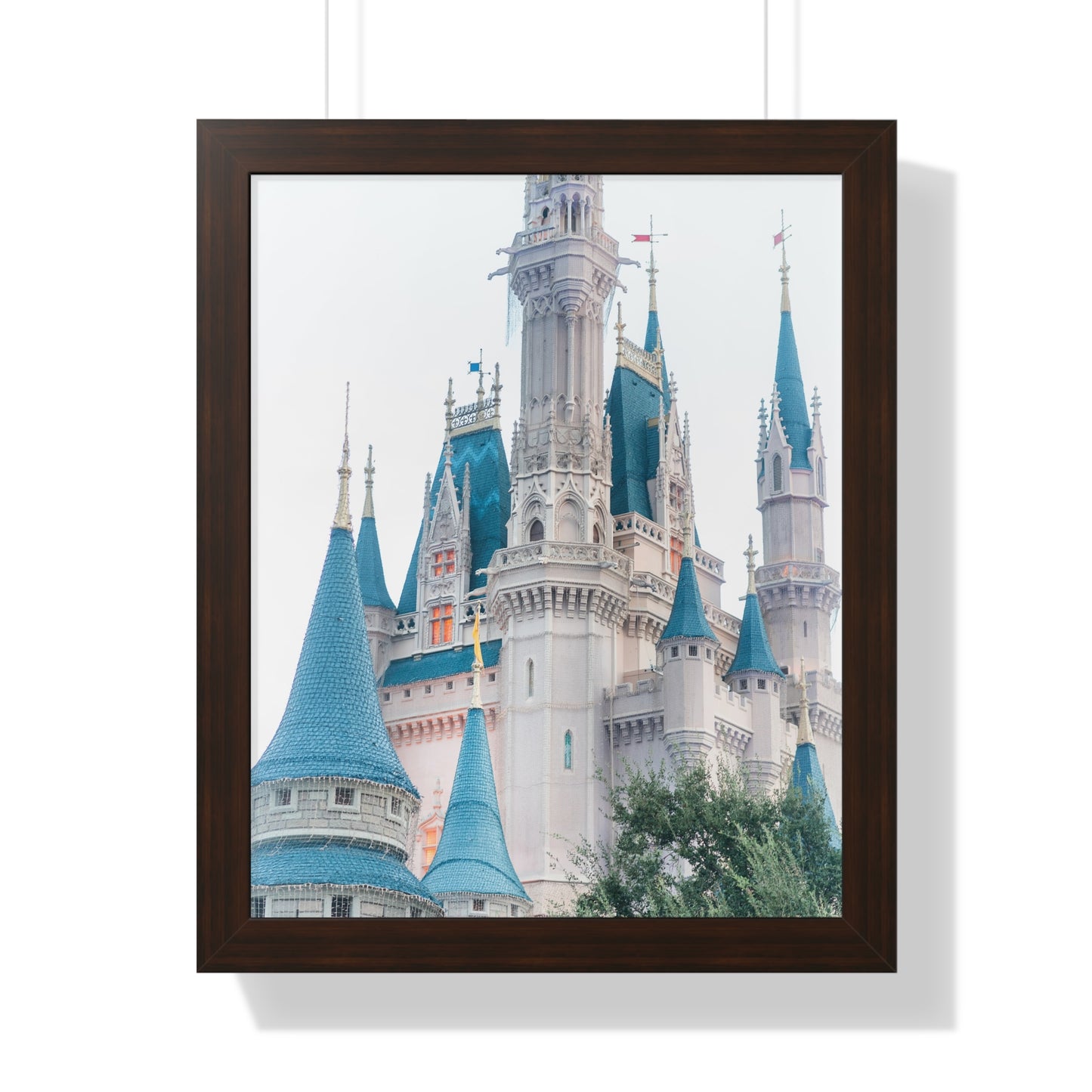 Retro Castle Colors - Framed Print