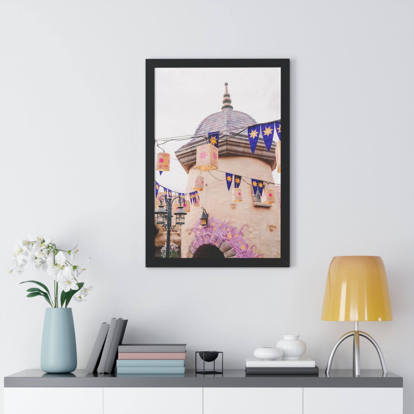 At Last, The Light - Framed Print