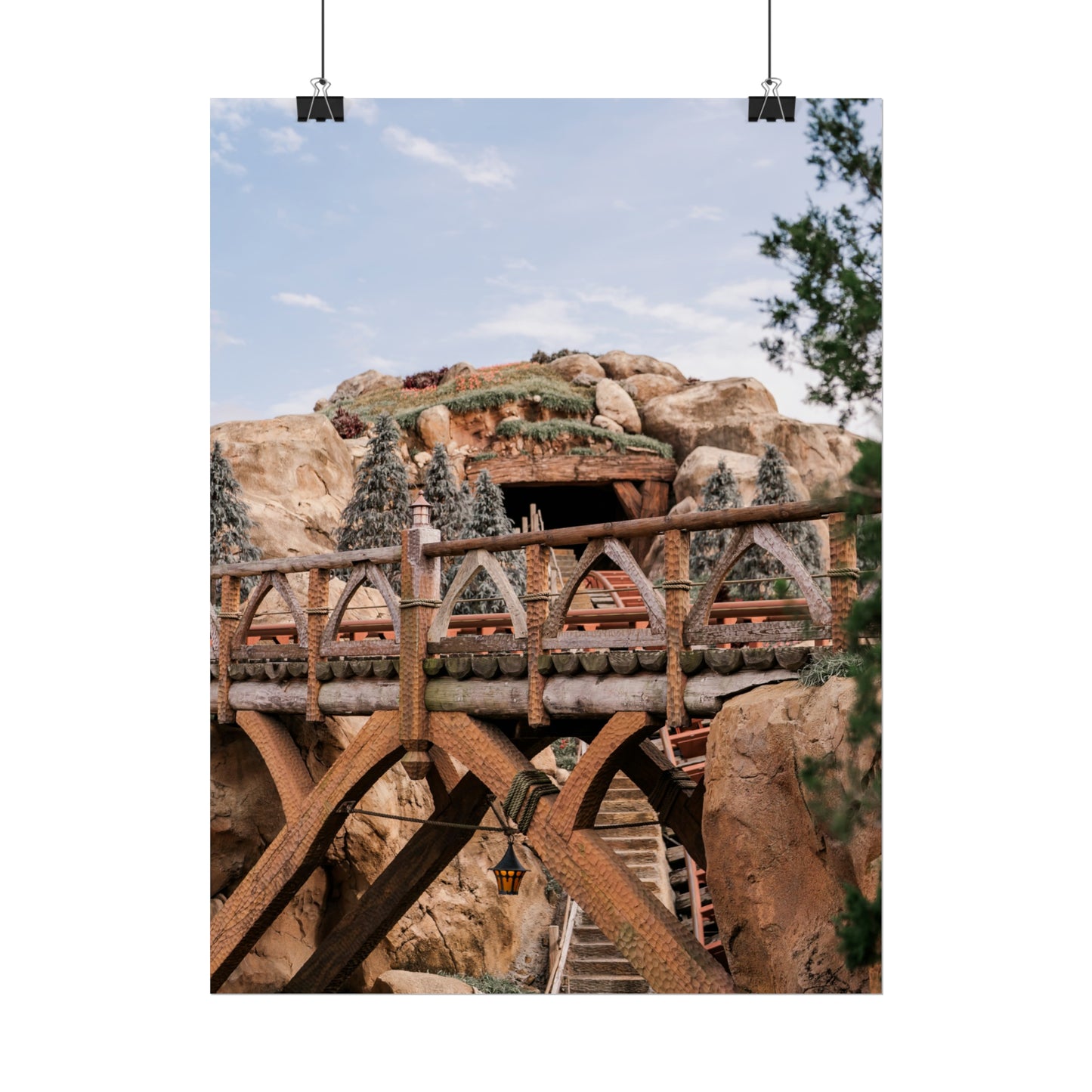 The Mine - Unframed Print