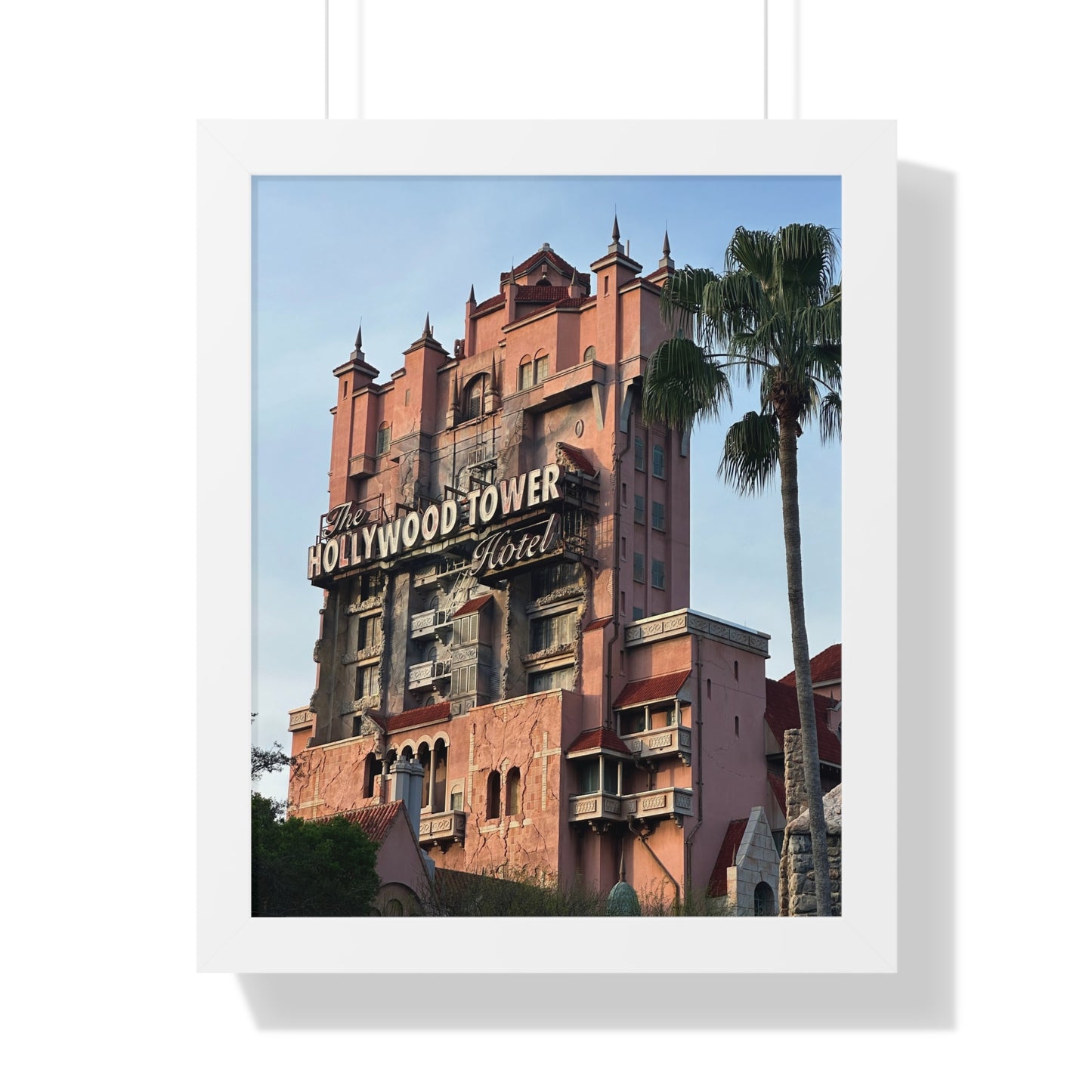 Hollywood Tower Hotel - Framed Print