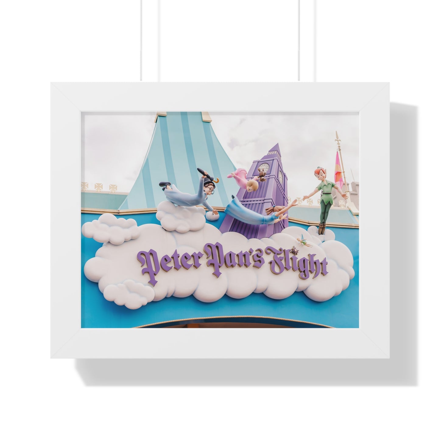 Flying Boy Print WDW