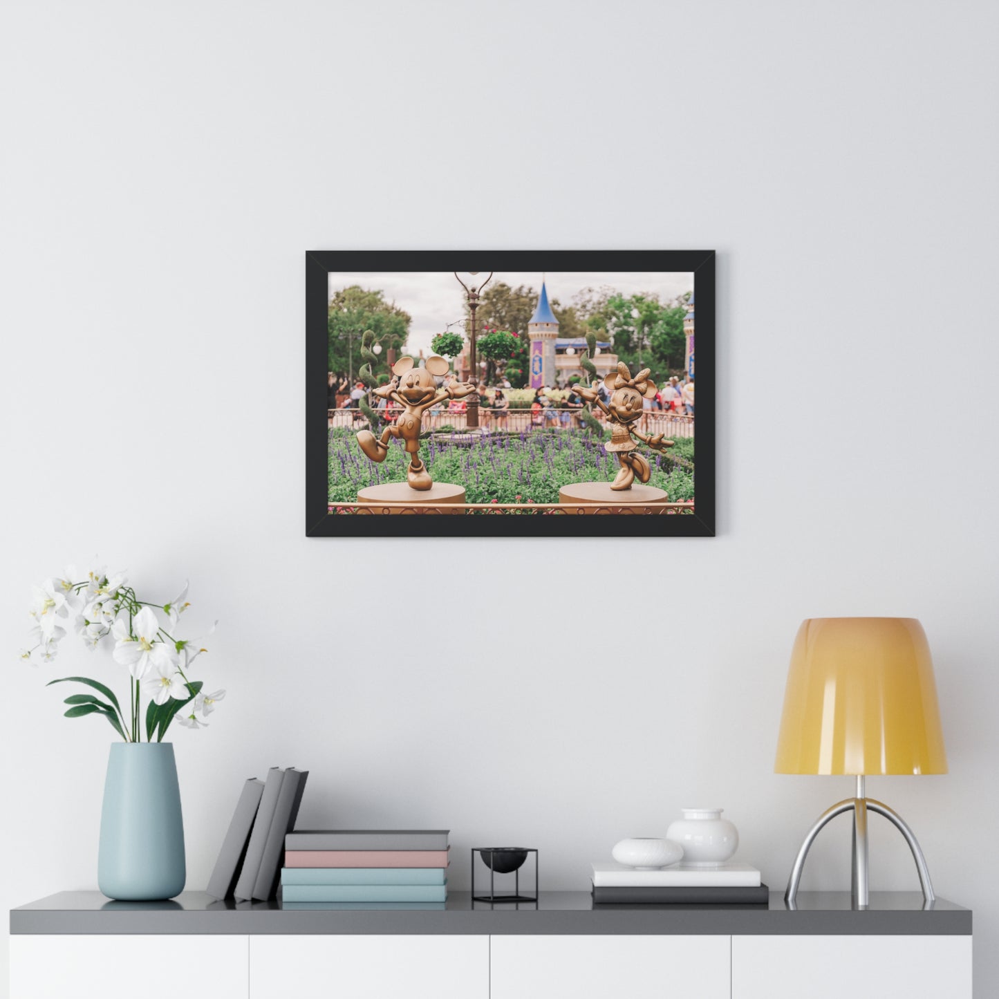 Golden Mice - Framed Print