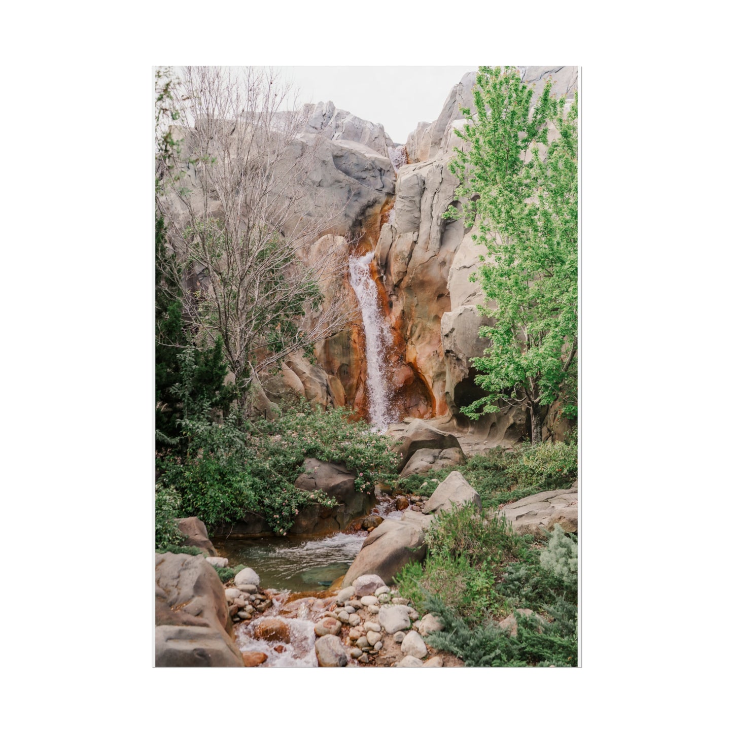 French Waterfall - Unframed Print