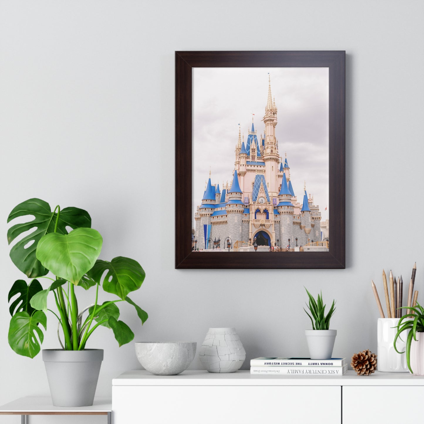 The Most Magical Place on Earth - Framed Print