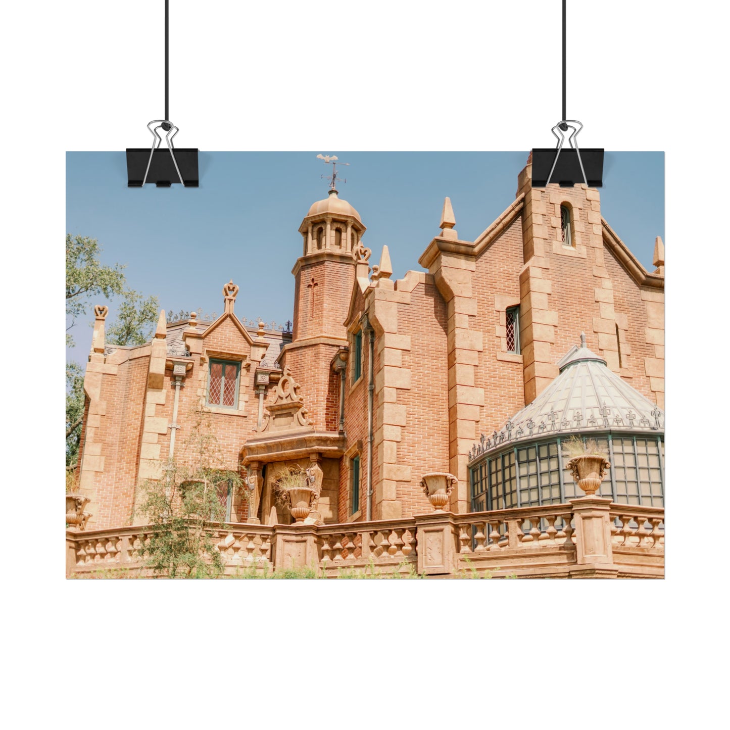 Spooky Mansion - Unframed Print