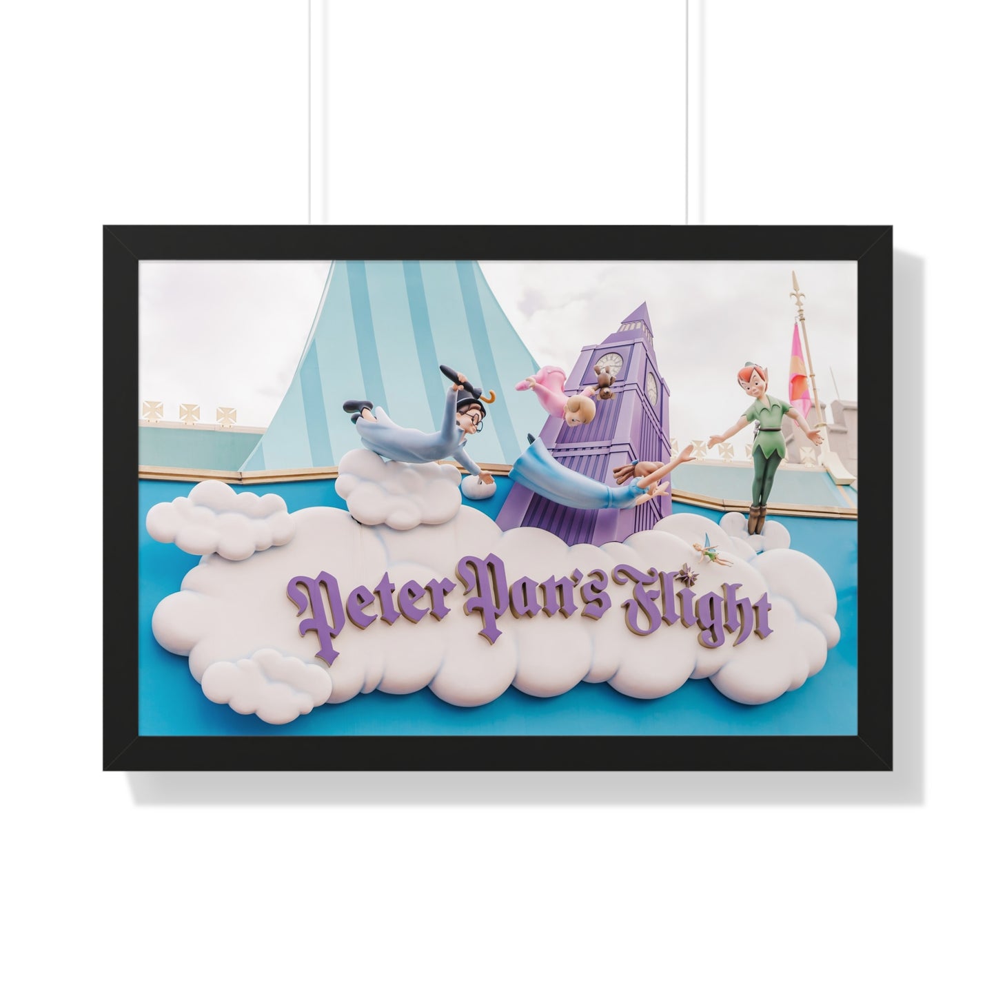 Flying Boy Print WDW