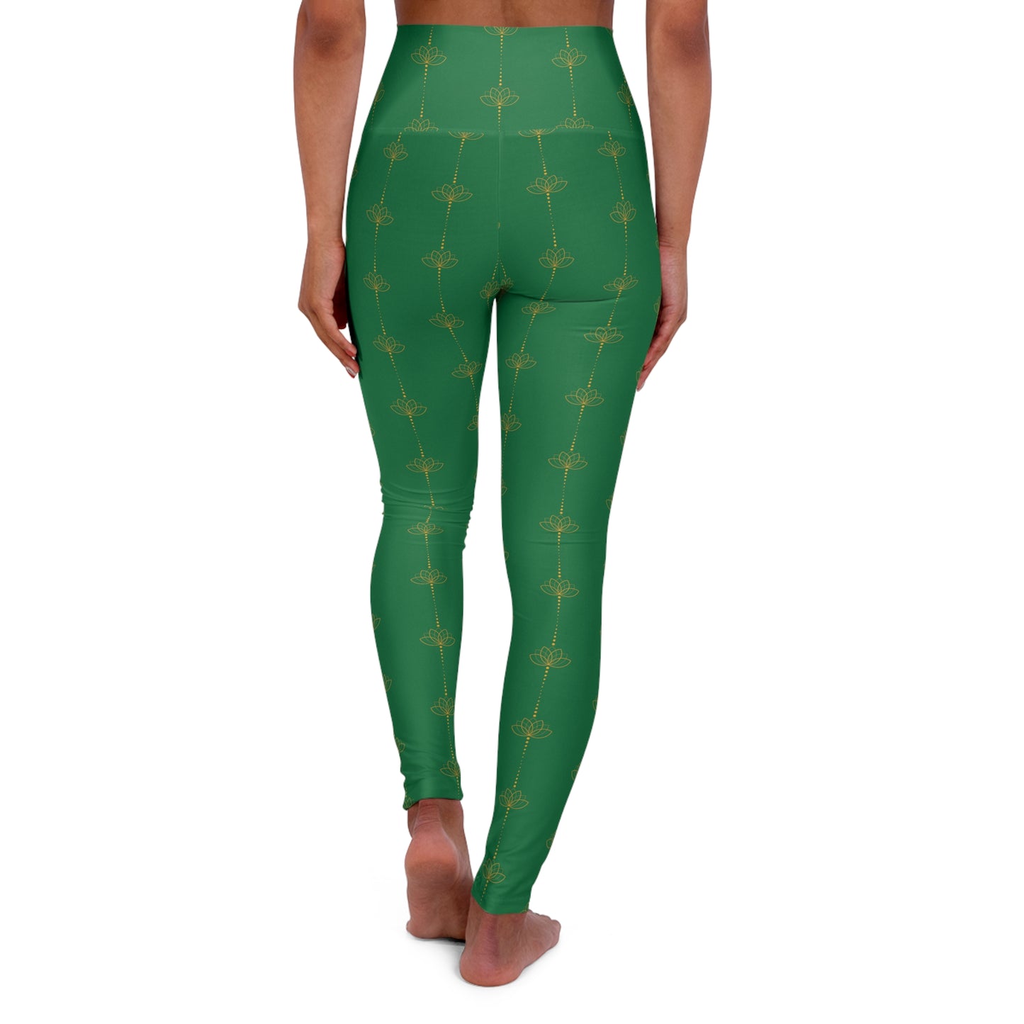 Green The Princess & The Frog | Tiana's Bayou Adventure Lotus Leggings