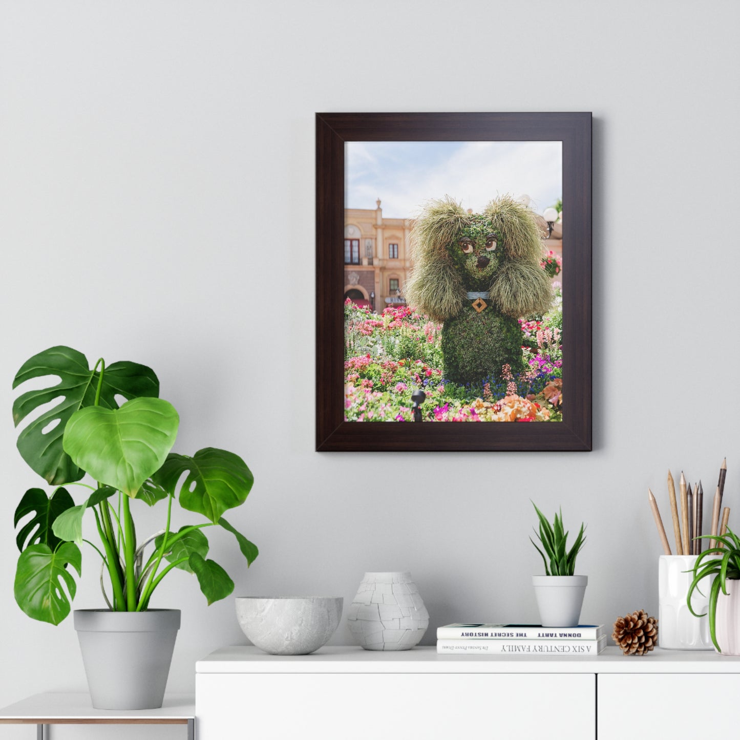 Flower Lady - Framed Print