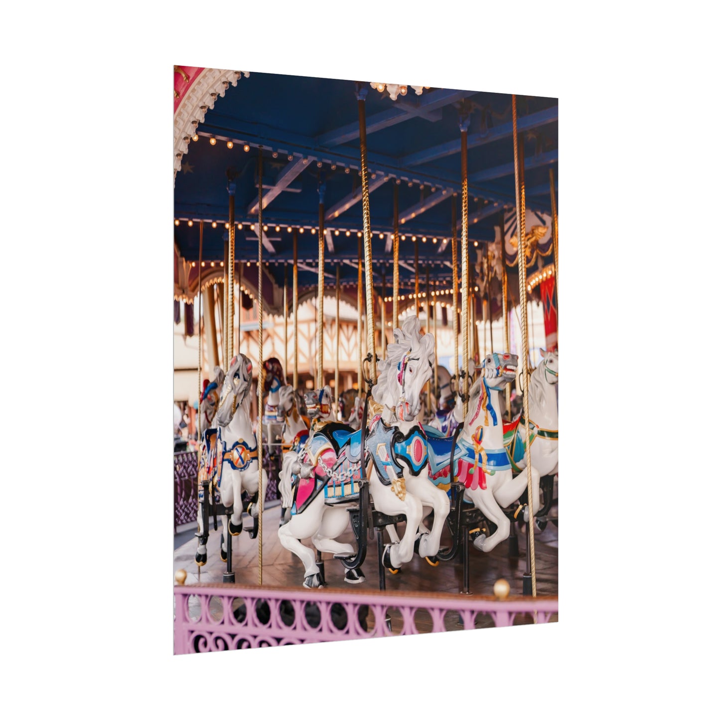 Carousel Magic - Unframed Print