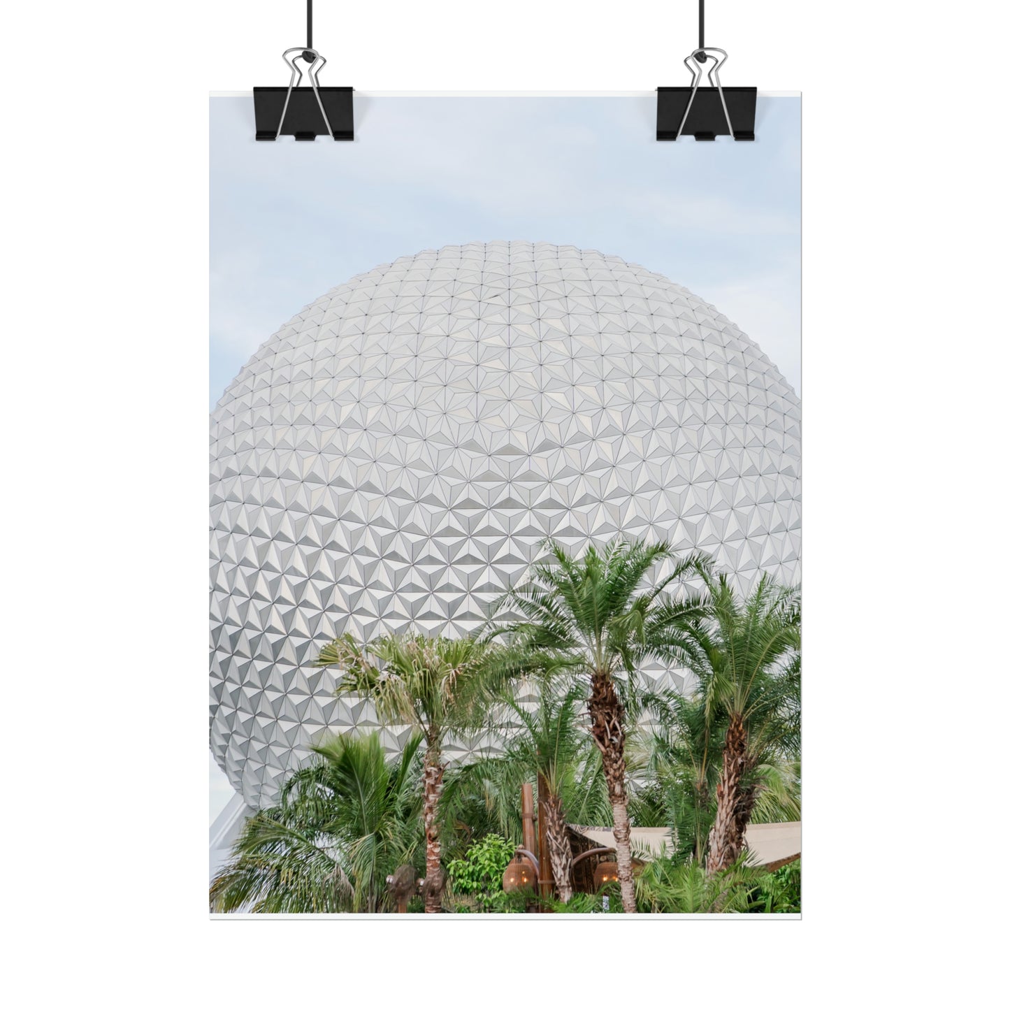 Tropical Golf Ball - Unframed Print