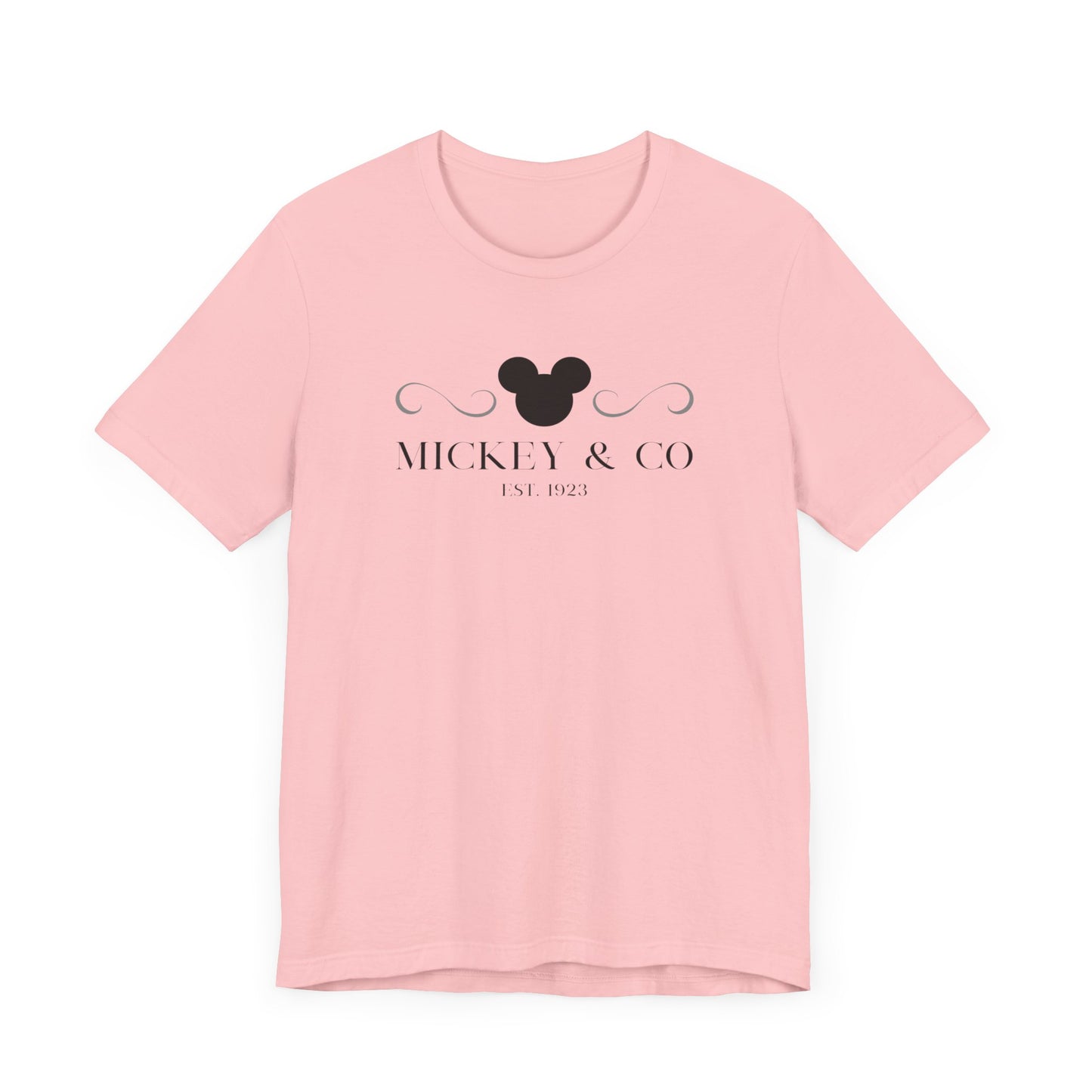 Mickey & Co Black Lettering T-Shirt