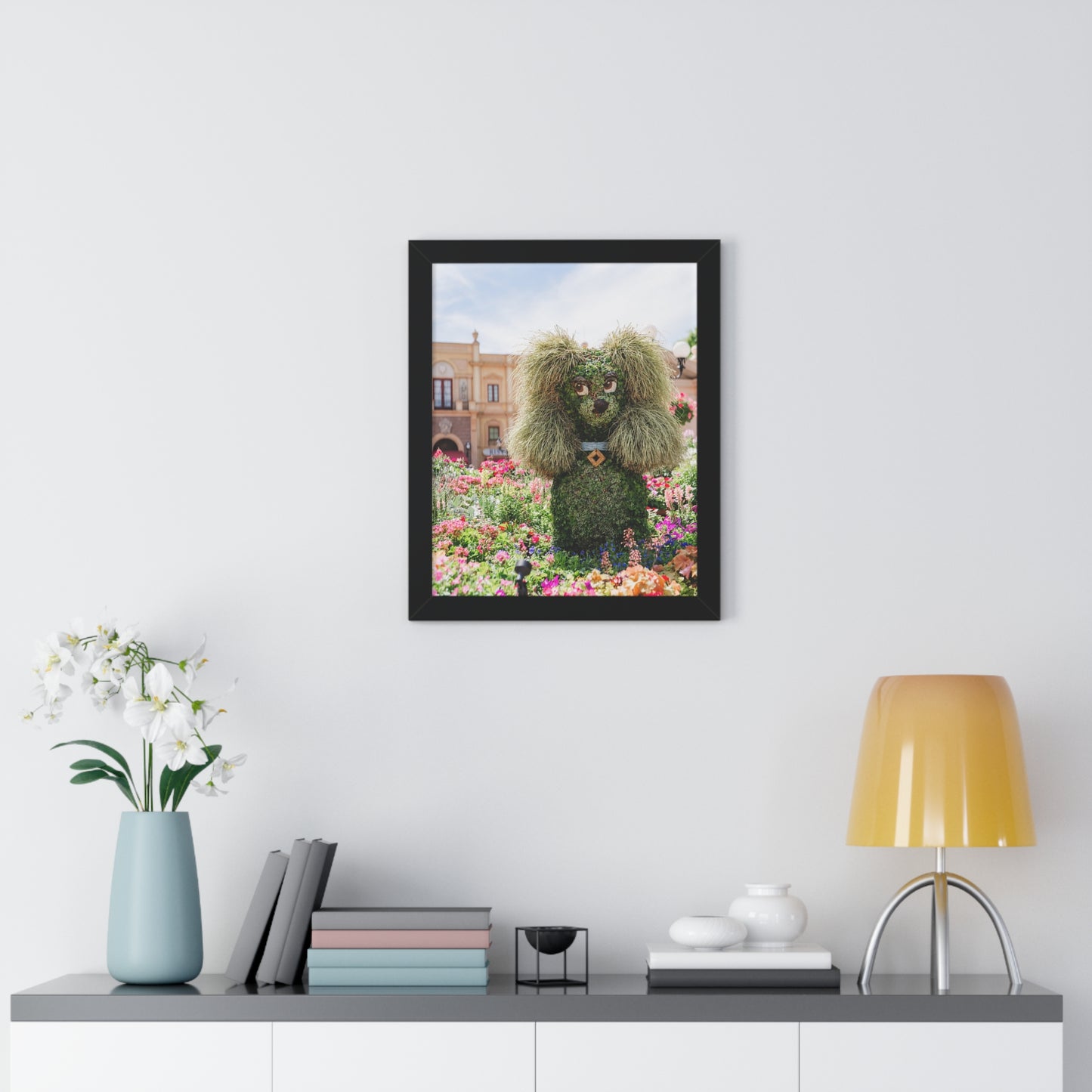 Flower Lady - Framed Print