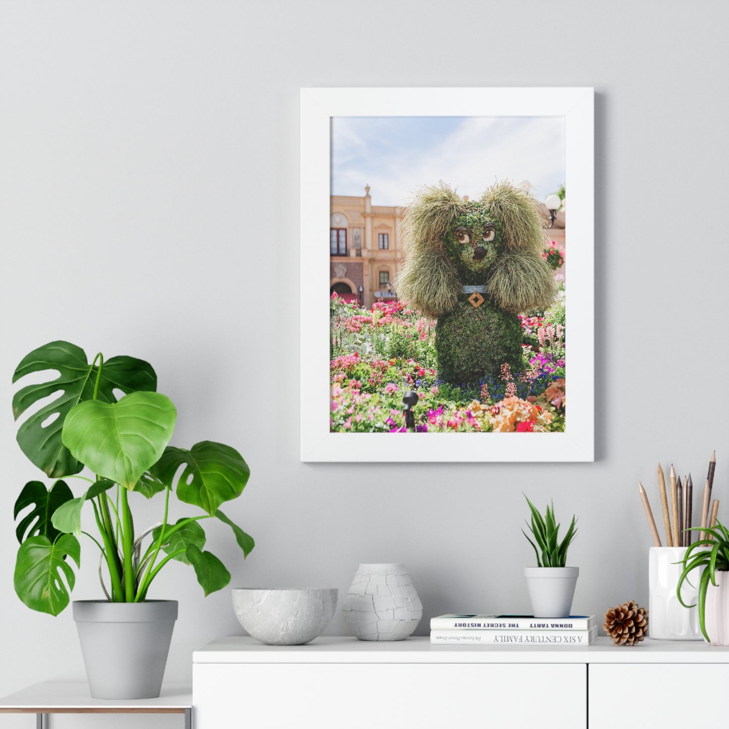 Flower Lady - Framed Print