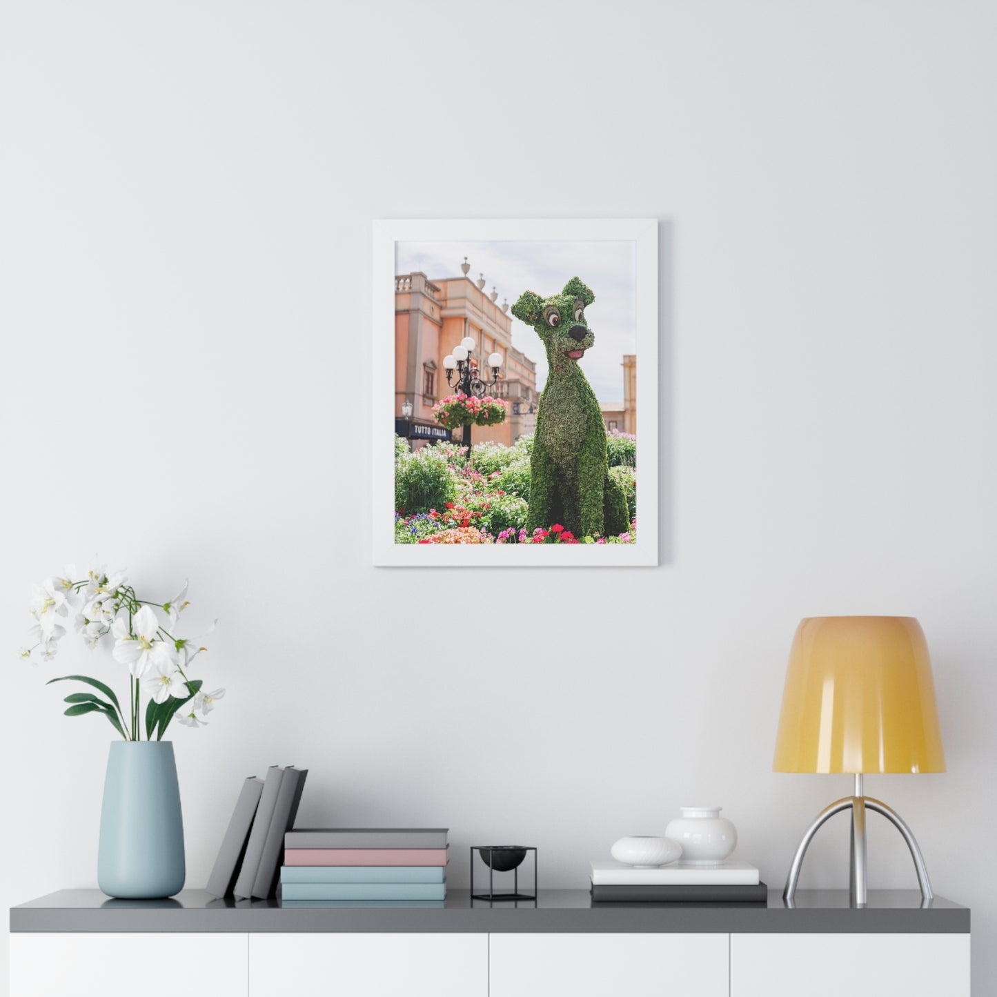 Flower Tramp - Framed Print