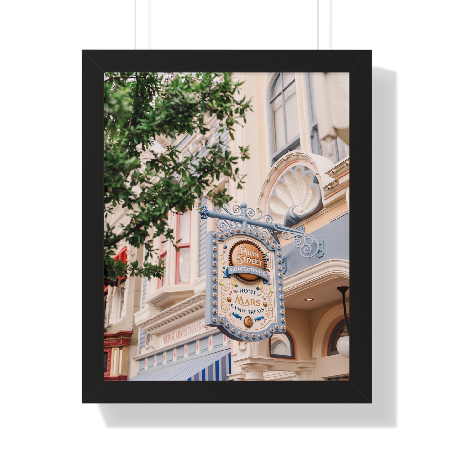 Main Street Sweets - Framed Print