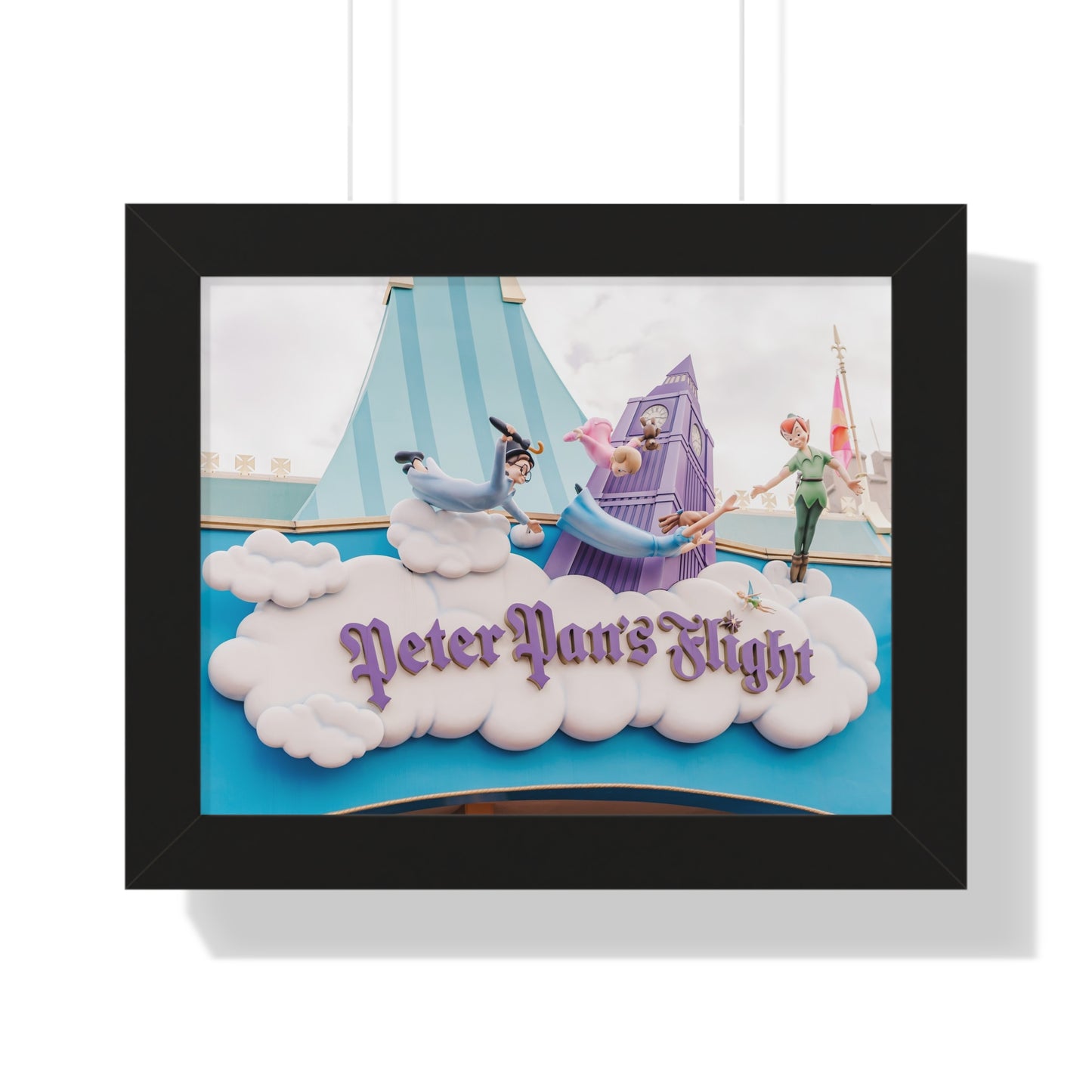 Flying Boy Print WDW