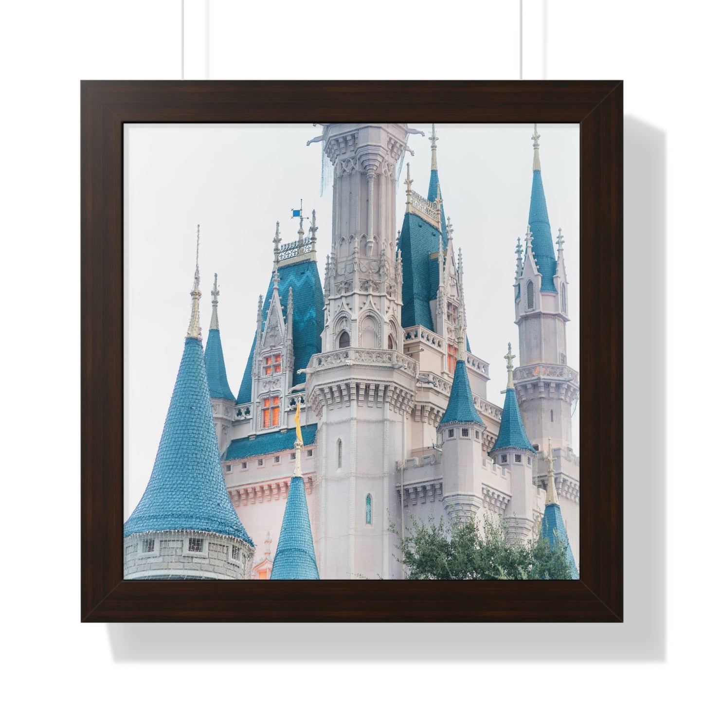 Retro Castle Colors - Framed Print