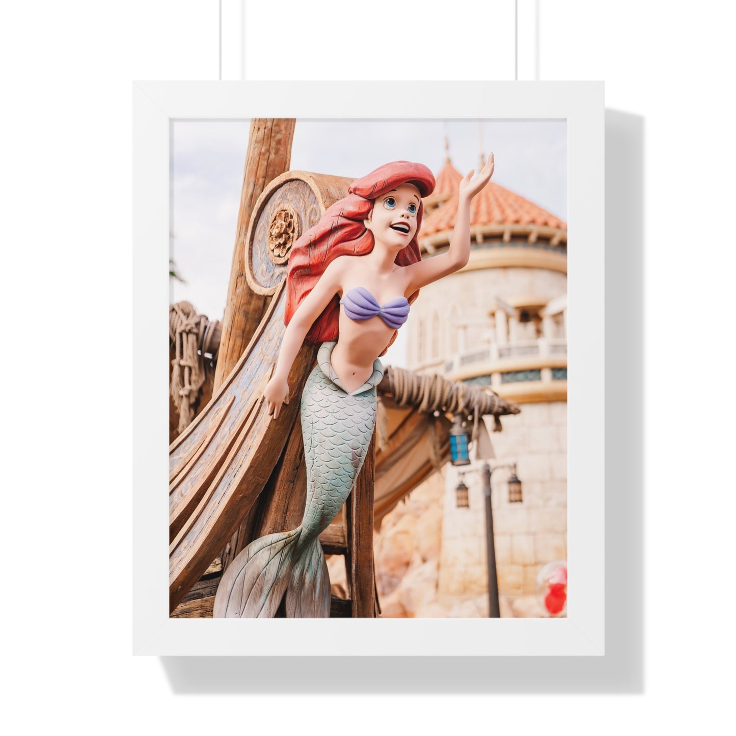 Mermaid Ship - Framed Print