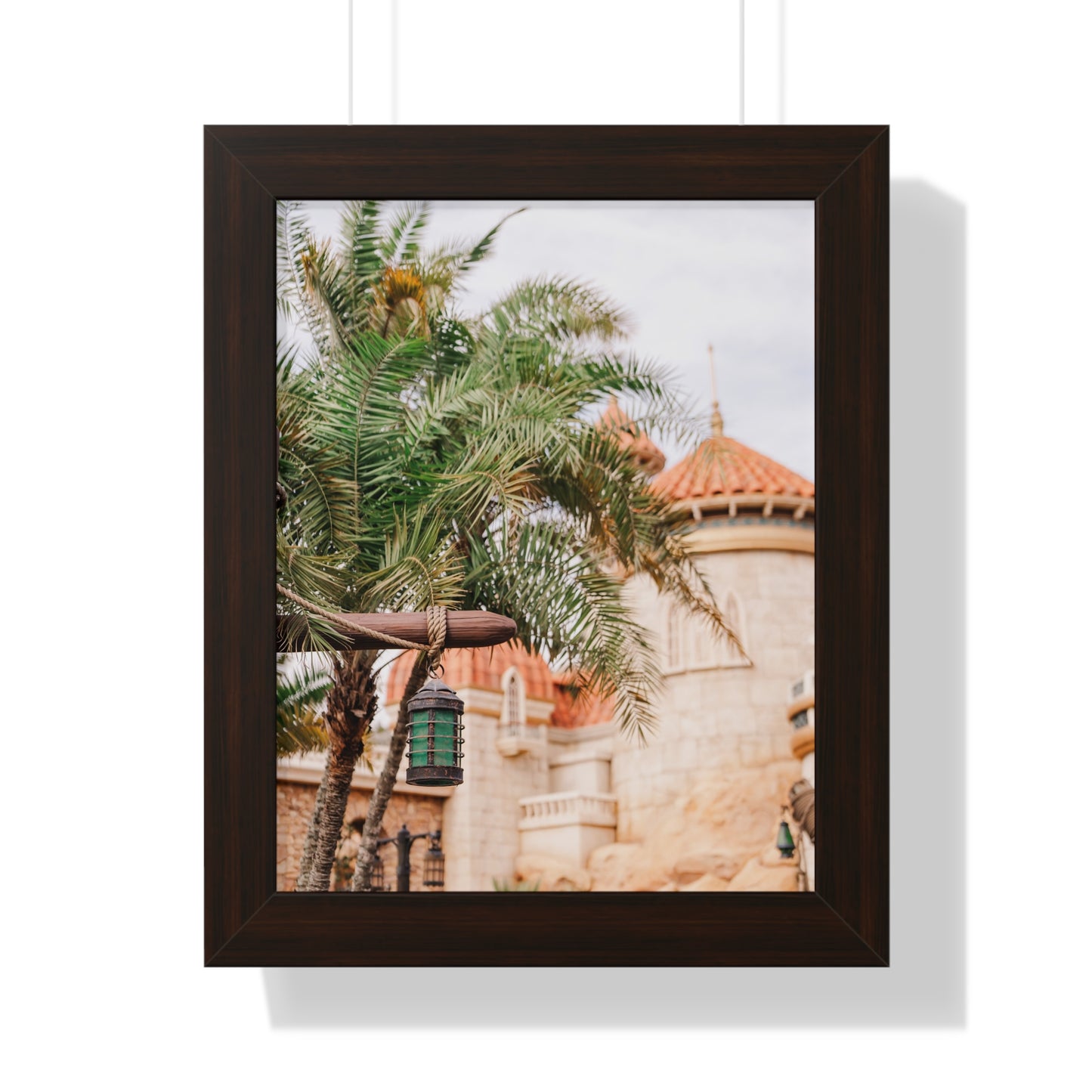 A Mermaid Palm - Framed Print