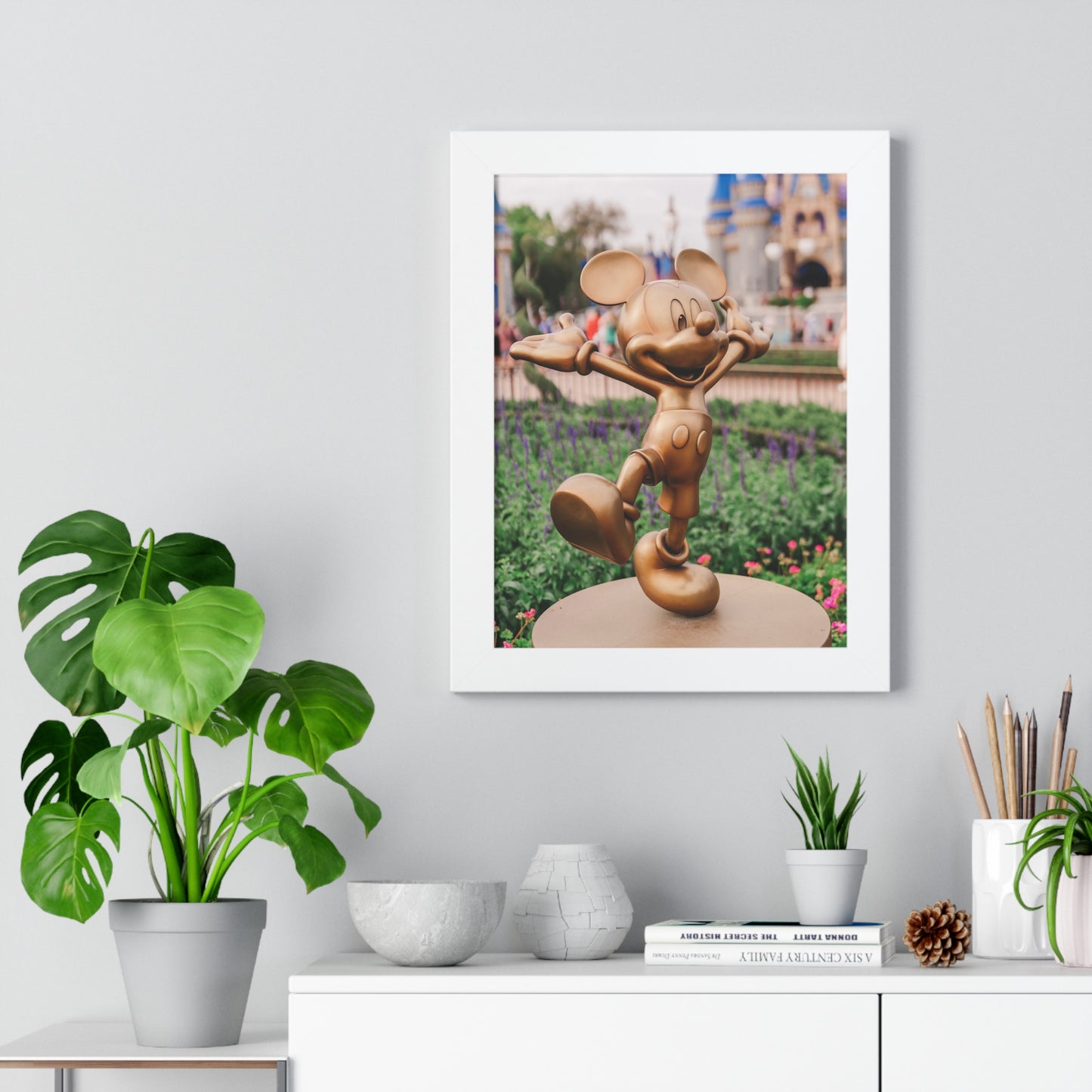 Golden Male Mouse - Framed Print