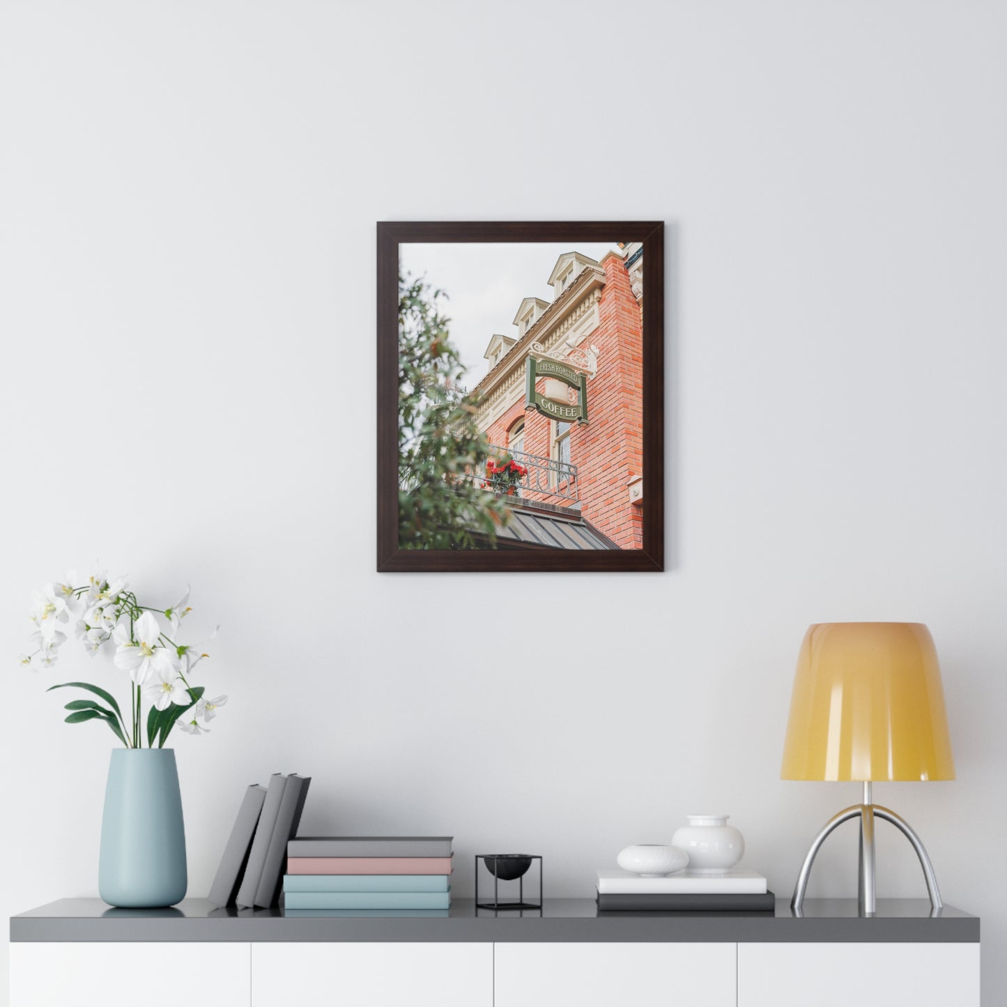 Heaven is on Main Street - Framed Print