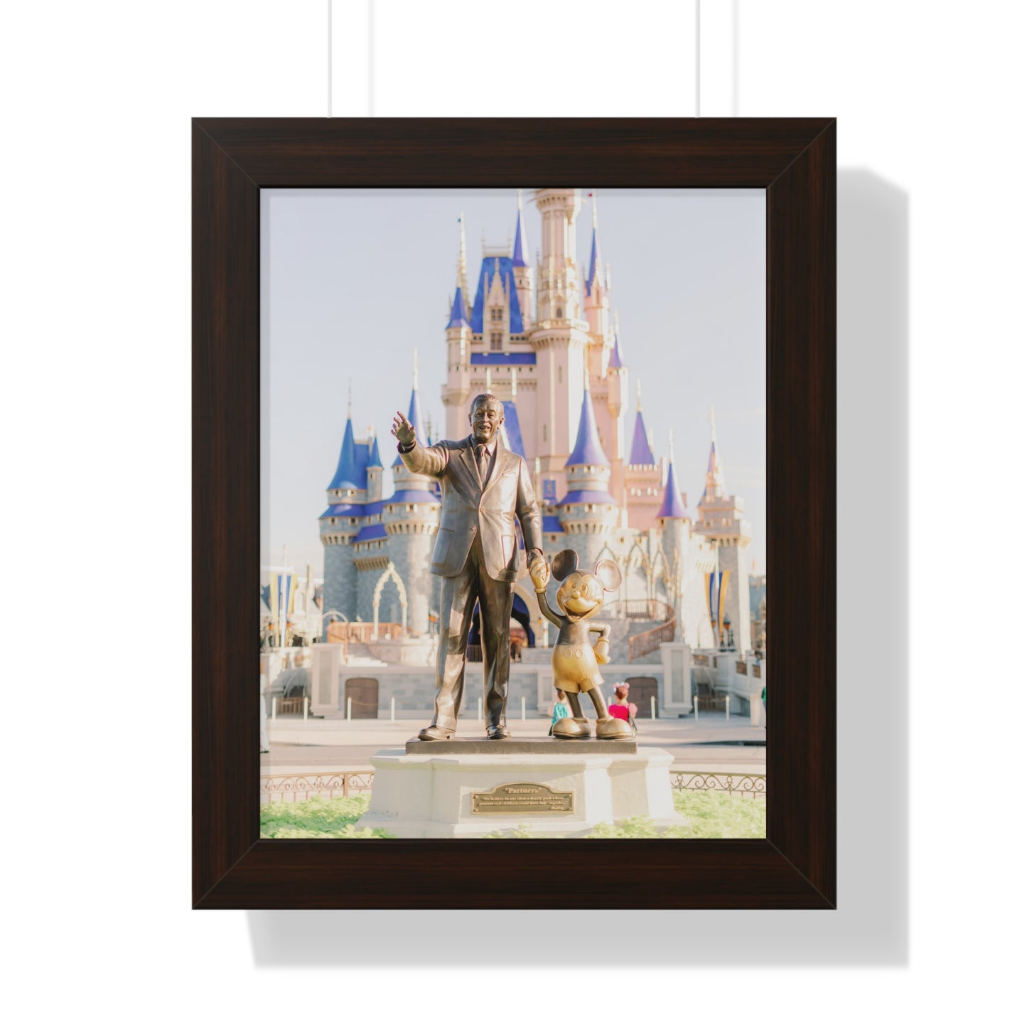 Man & Mouse - Framed Print